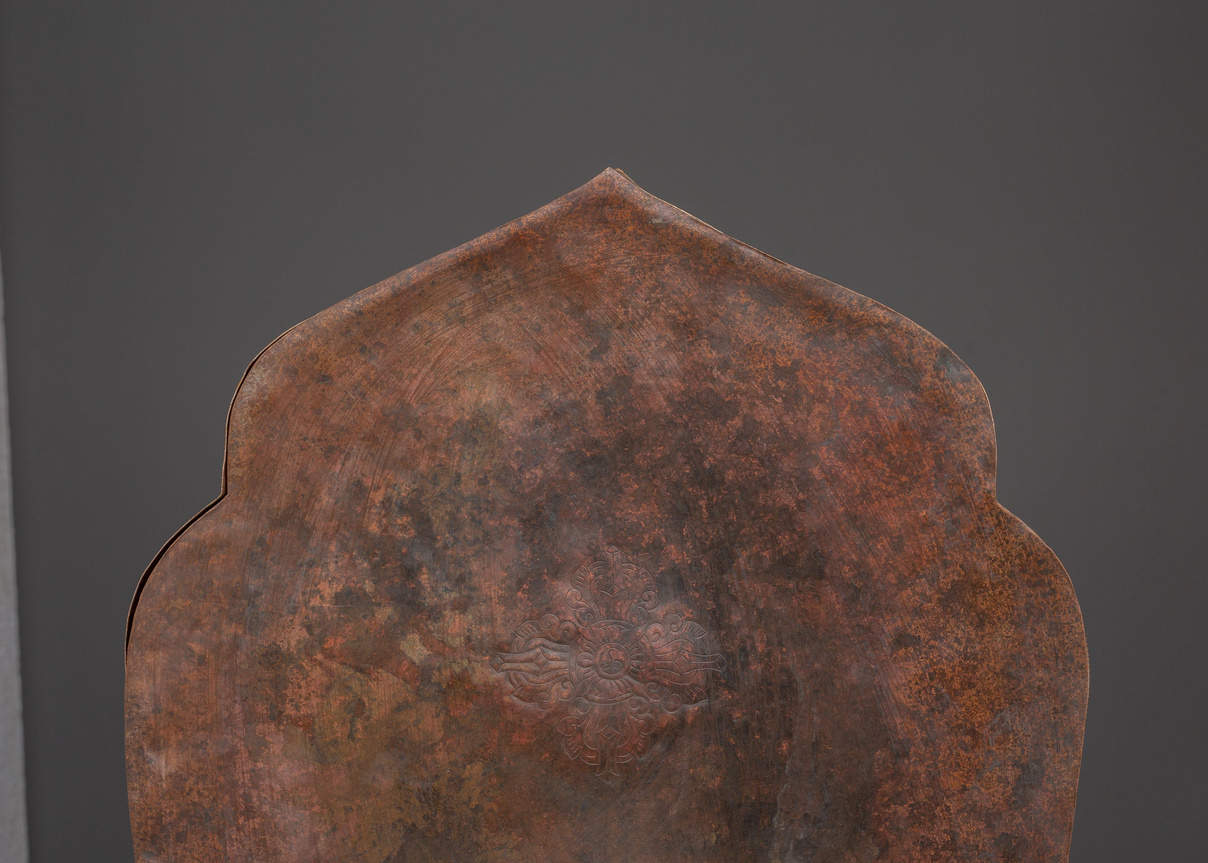 Himalayan Ghau Box | Tibetan Copper Amulet Box