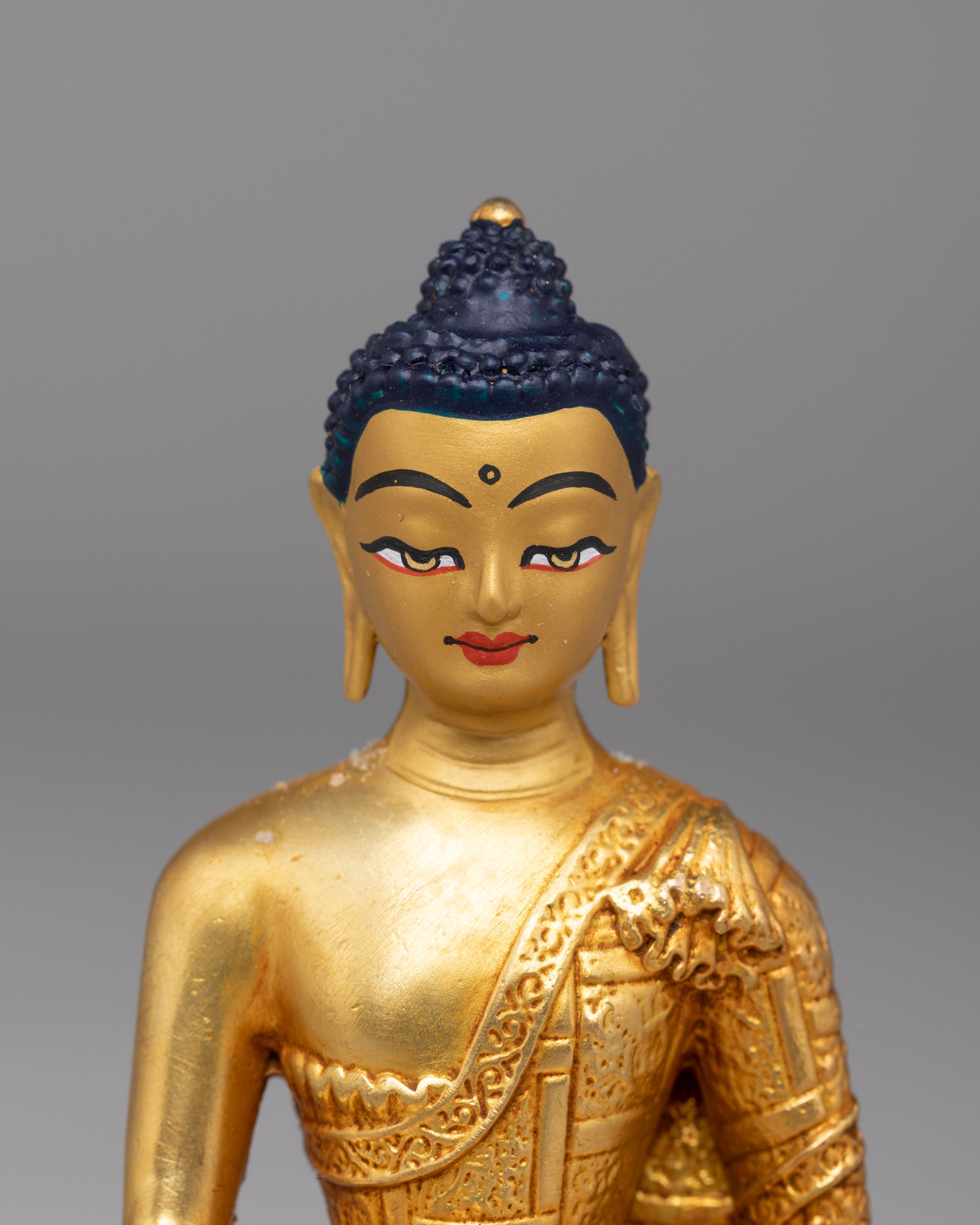 Tibetan Ratnasambhava Buddha Statue | Symbol of Abundance and Equality