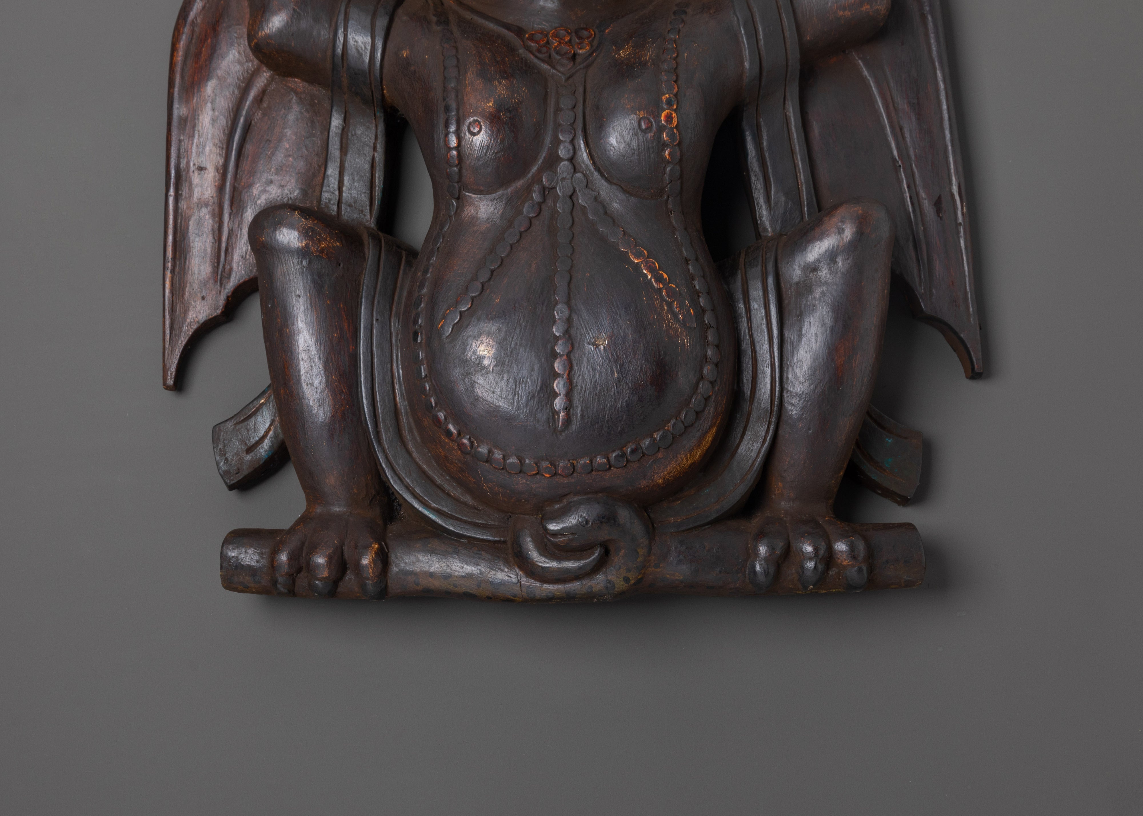 Statue of Mythical Deity Garuda | Mount of Vishnu Deity