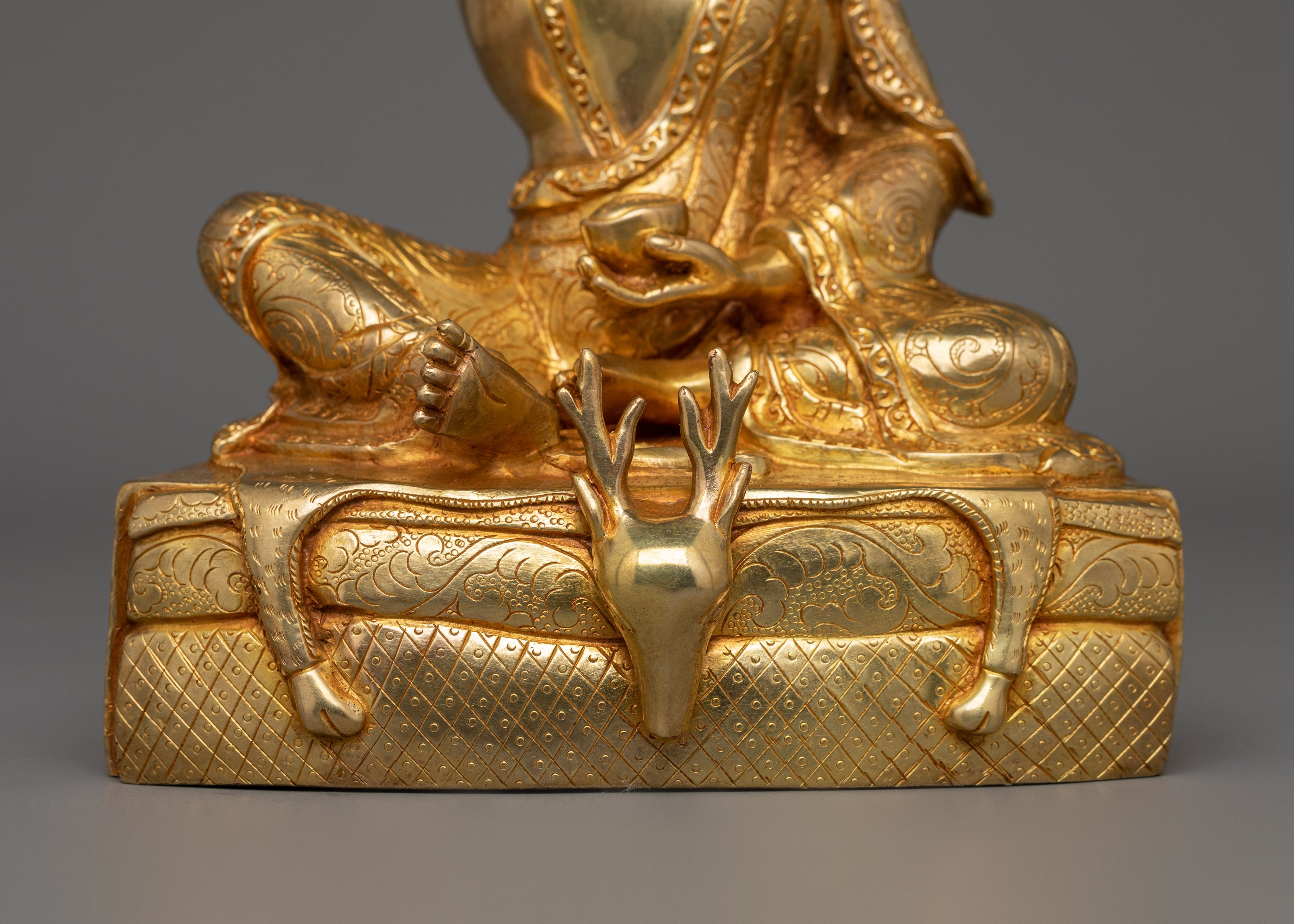 Enlightened Tibetan Milarepa Statue | A Sacred Symbol of Devotion