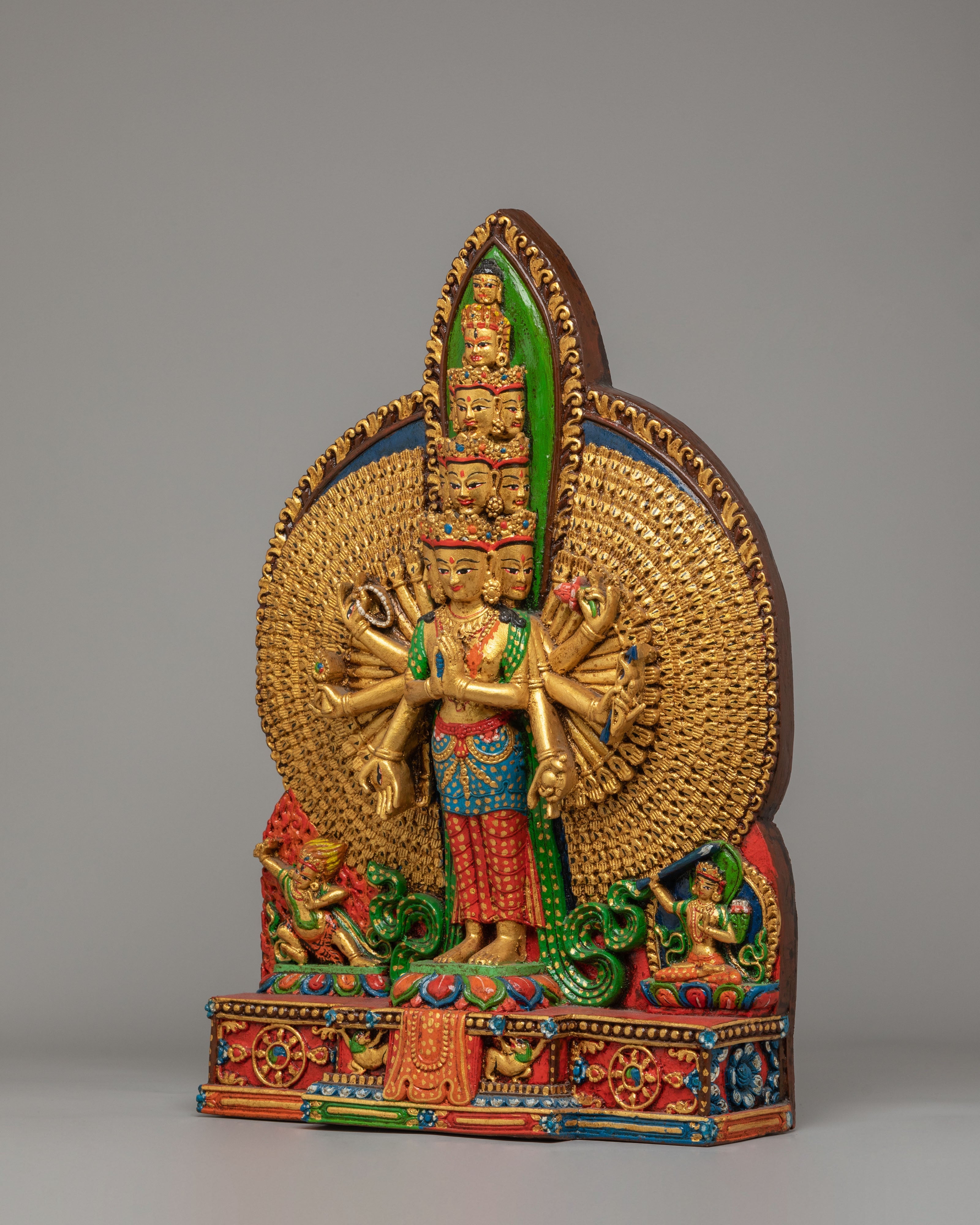 Statue of 1000 Armed Chenrezig | Himalayan Treasure of Nepal