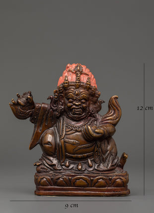 Mahakala Bernagchen Tibetan Protector Deity | Home Shrine & Meditation Decor