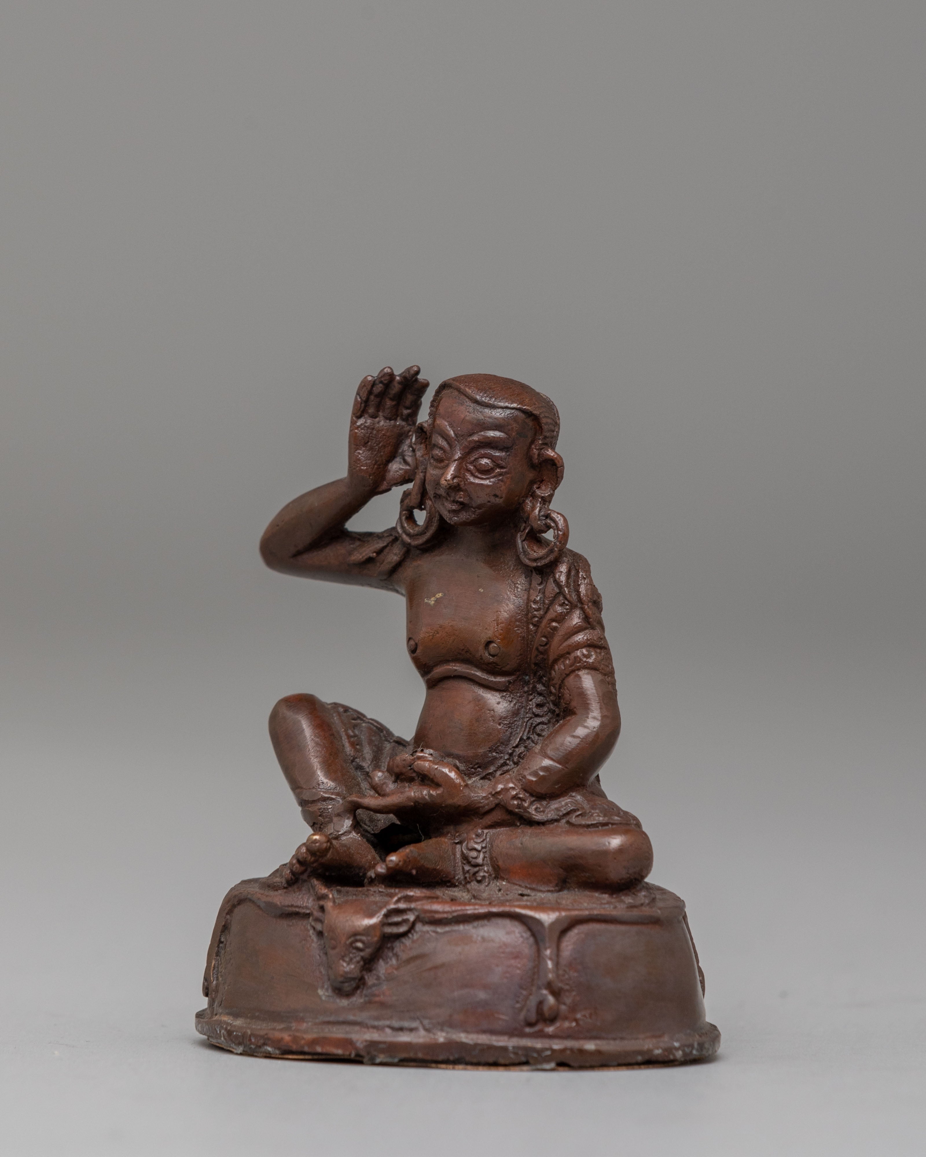 Himalayan Milarepa Sculpture | Spiritual Decor for Meditation