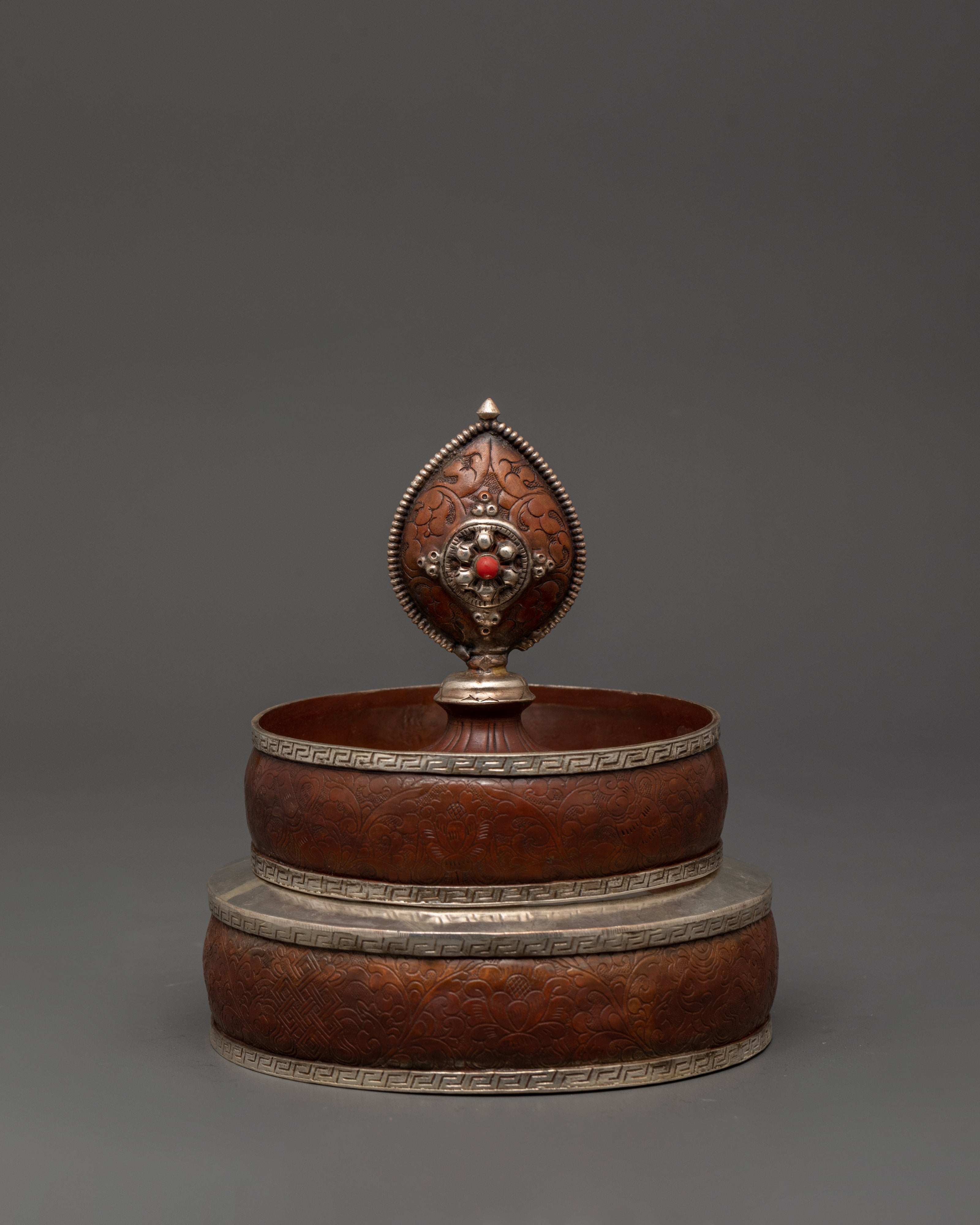 Tibetan Mandala Ritual Artifact | For Altar Offerings and Sacred Practices