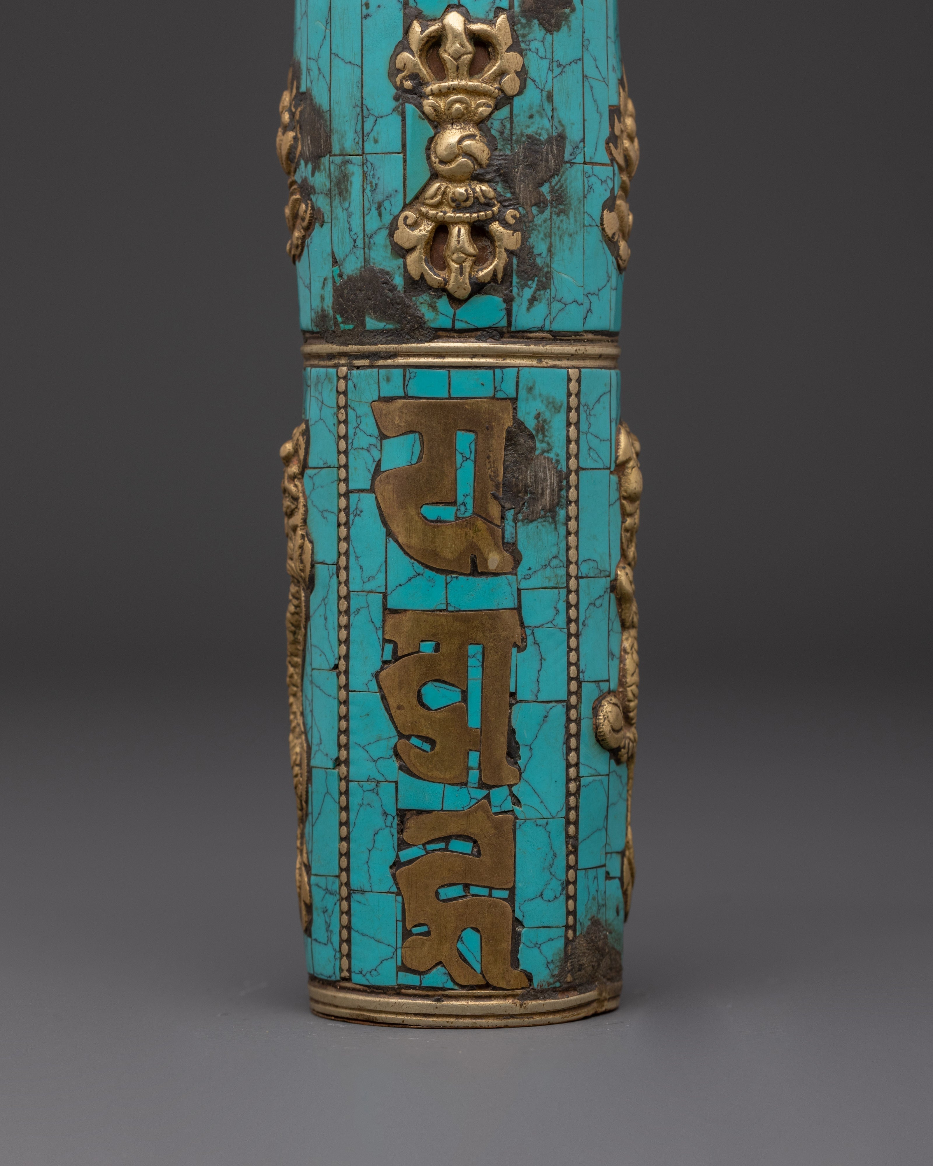 Tibetan Brass Incense Burner | Meditation Space Decor