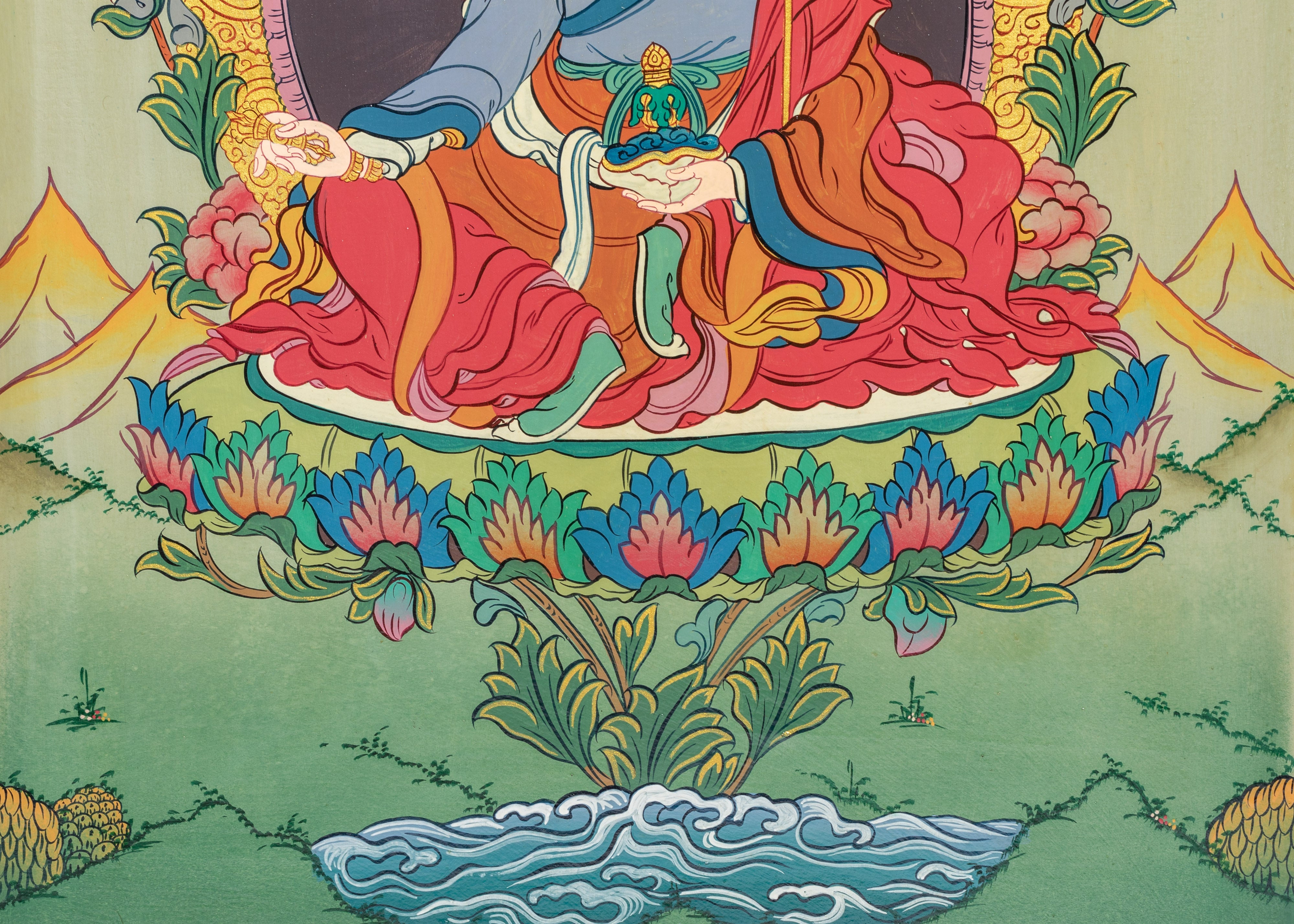 Padmasambhava Wall Hanging | Symbol of Enlightened Wisdom