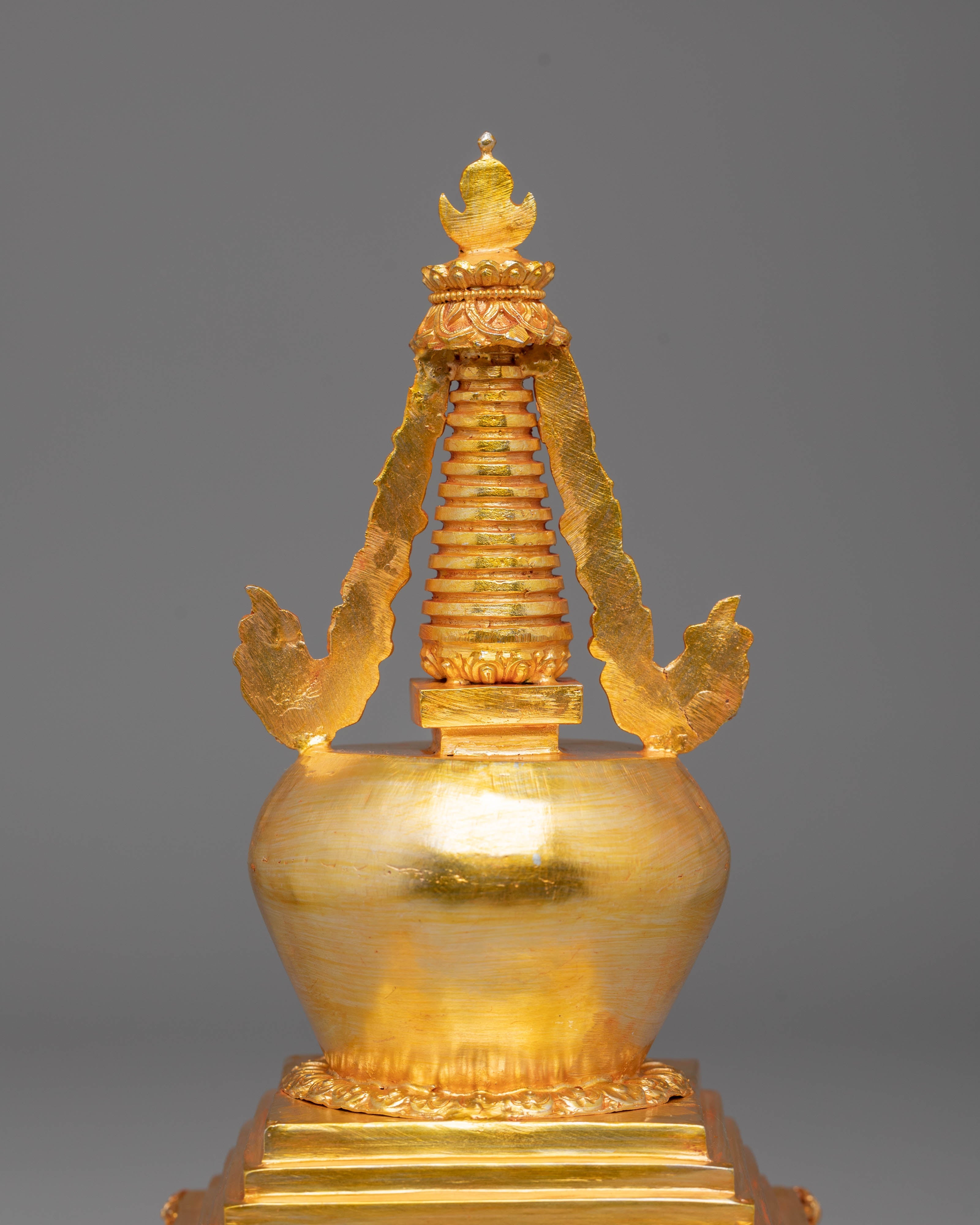 Tibetan Handcrafted Stupa | Symbol of Enlightenment