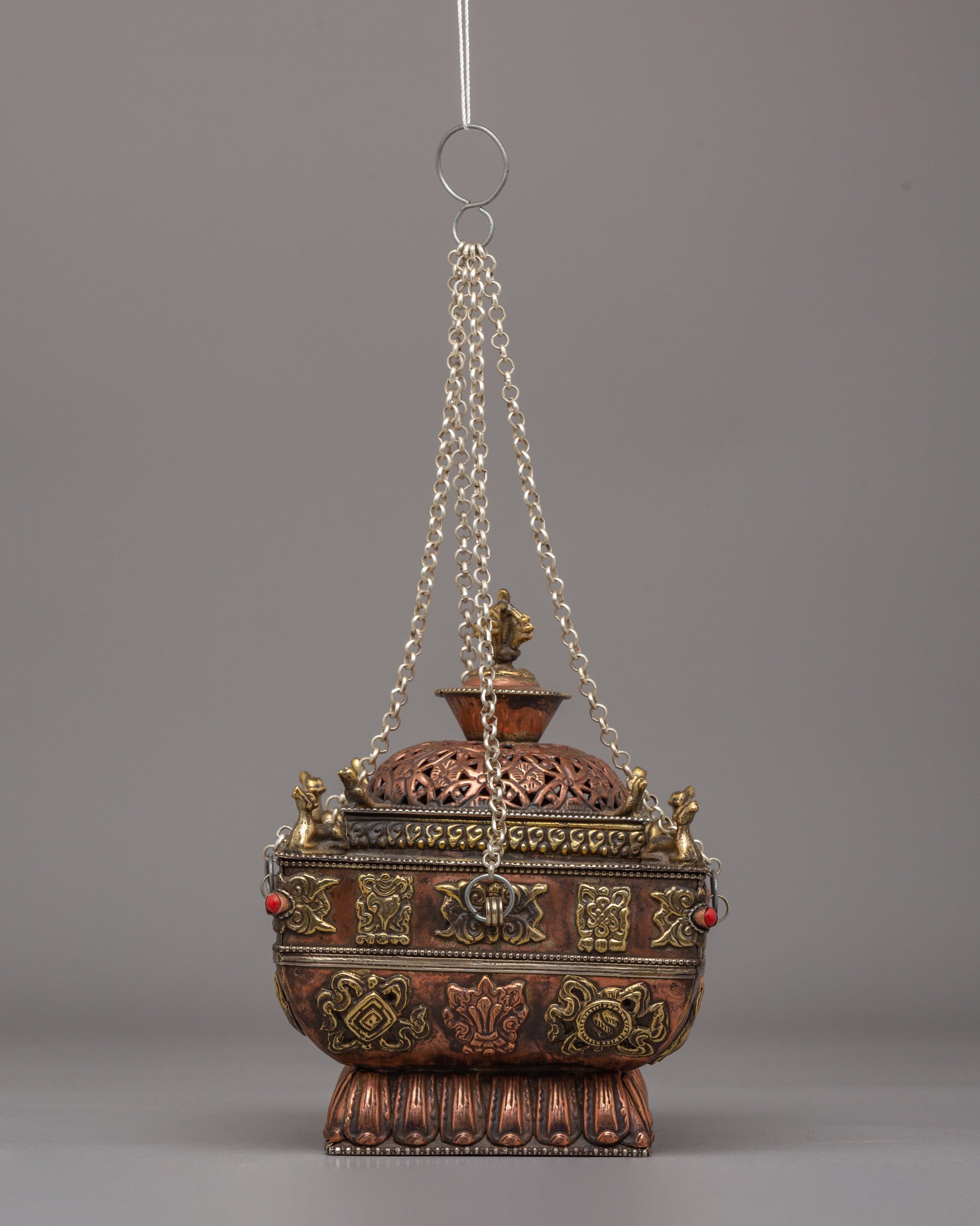 Buddhist Incense Burner For Ritual Offerings | Sacred Tibetan Altar
