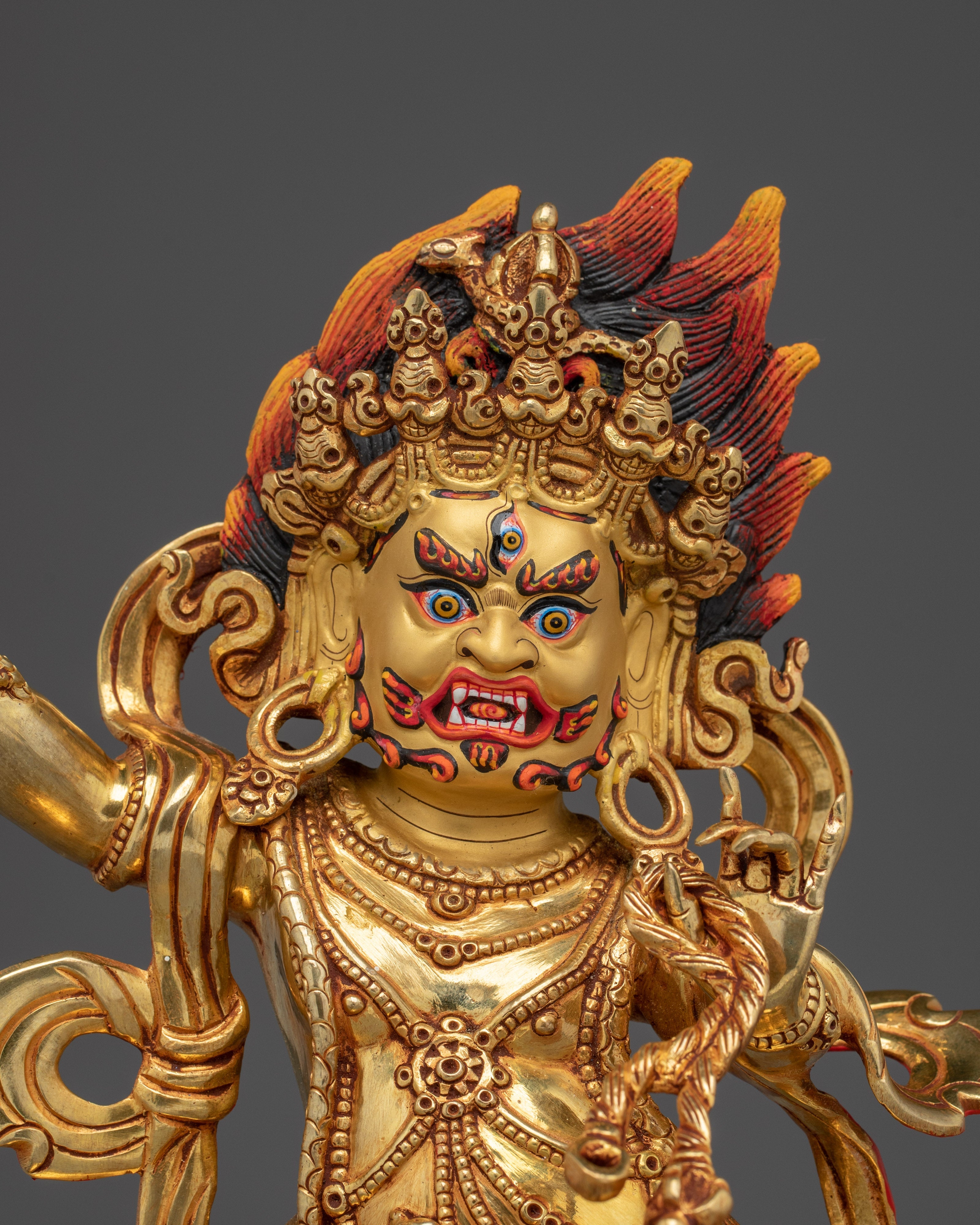 Nepalese Art of Vajrapani | Protector Deity