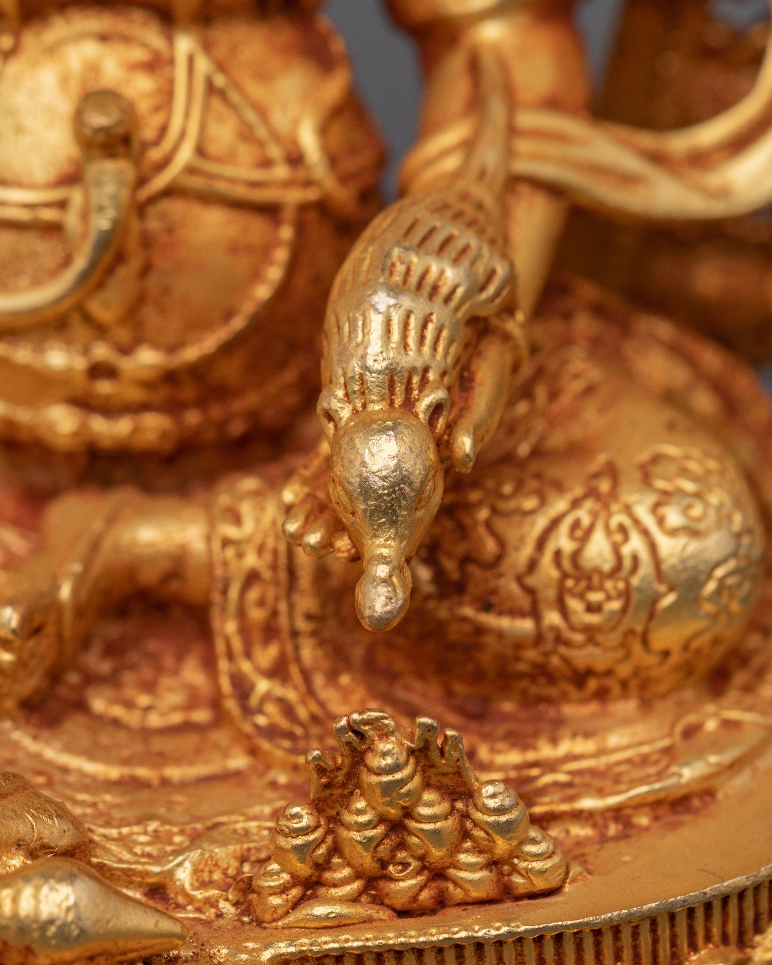Tibetan Dzambhala Statue | A Sacred Representation of Prosperity