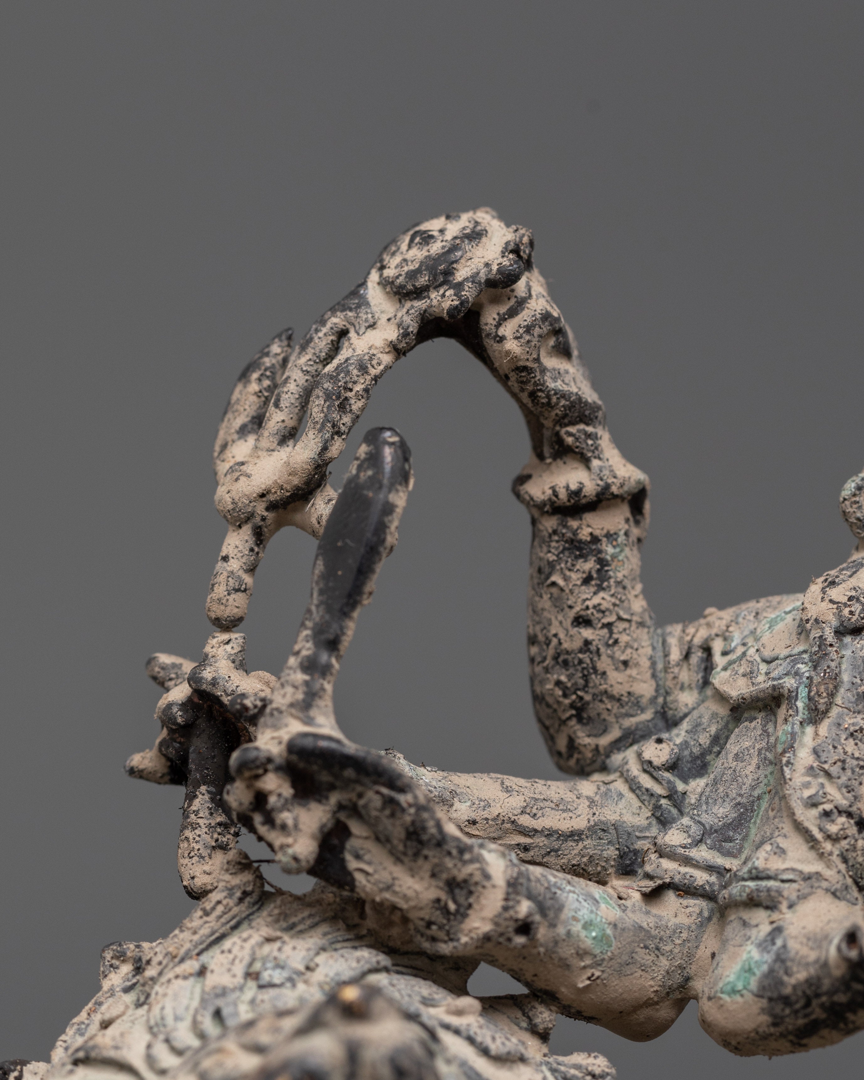 Handmade Brass Durga Statue for Protection and Strength