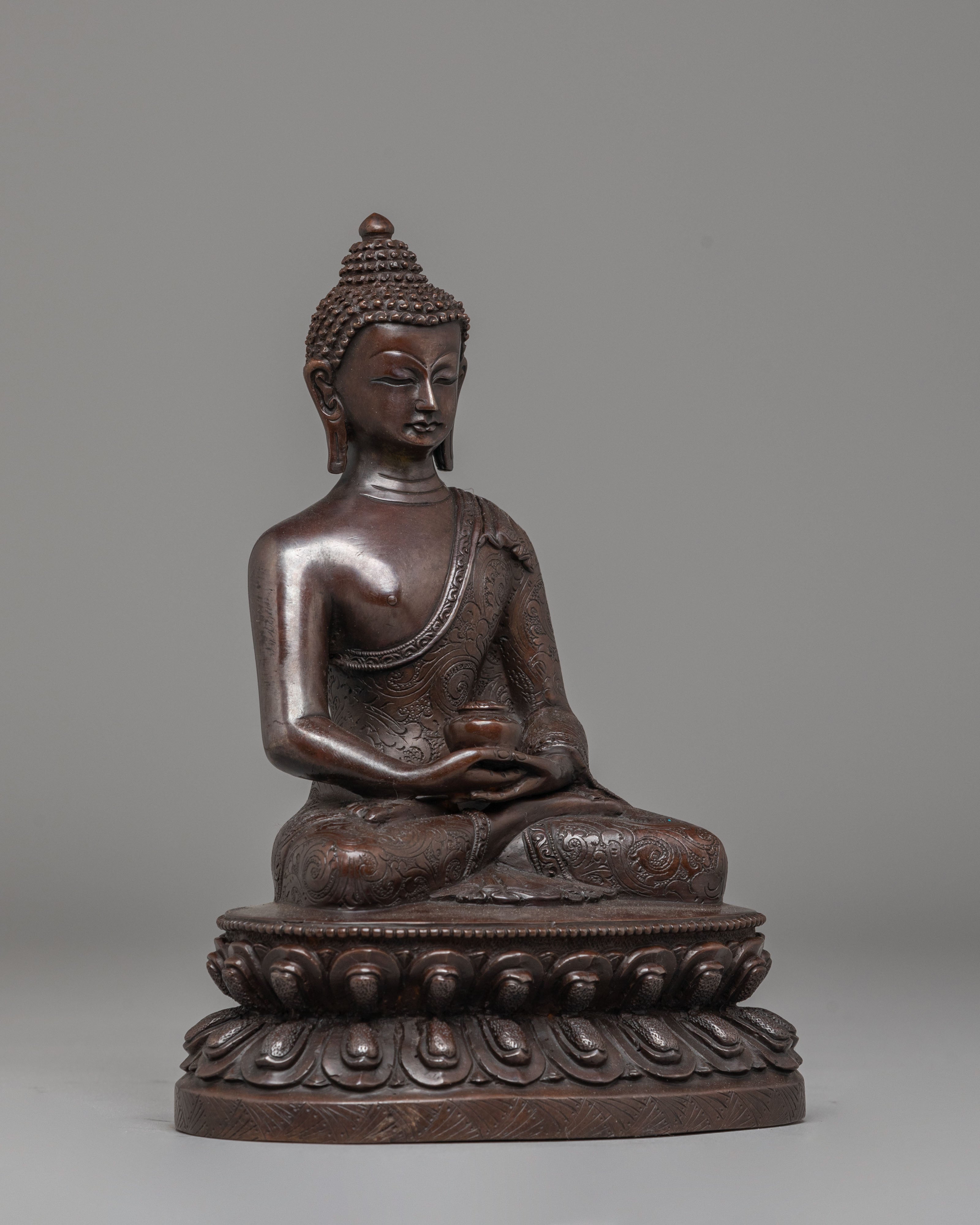 Amitabha Buddha Sculpture for Spirituality | Handmade in Nepal