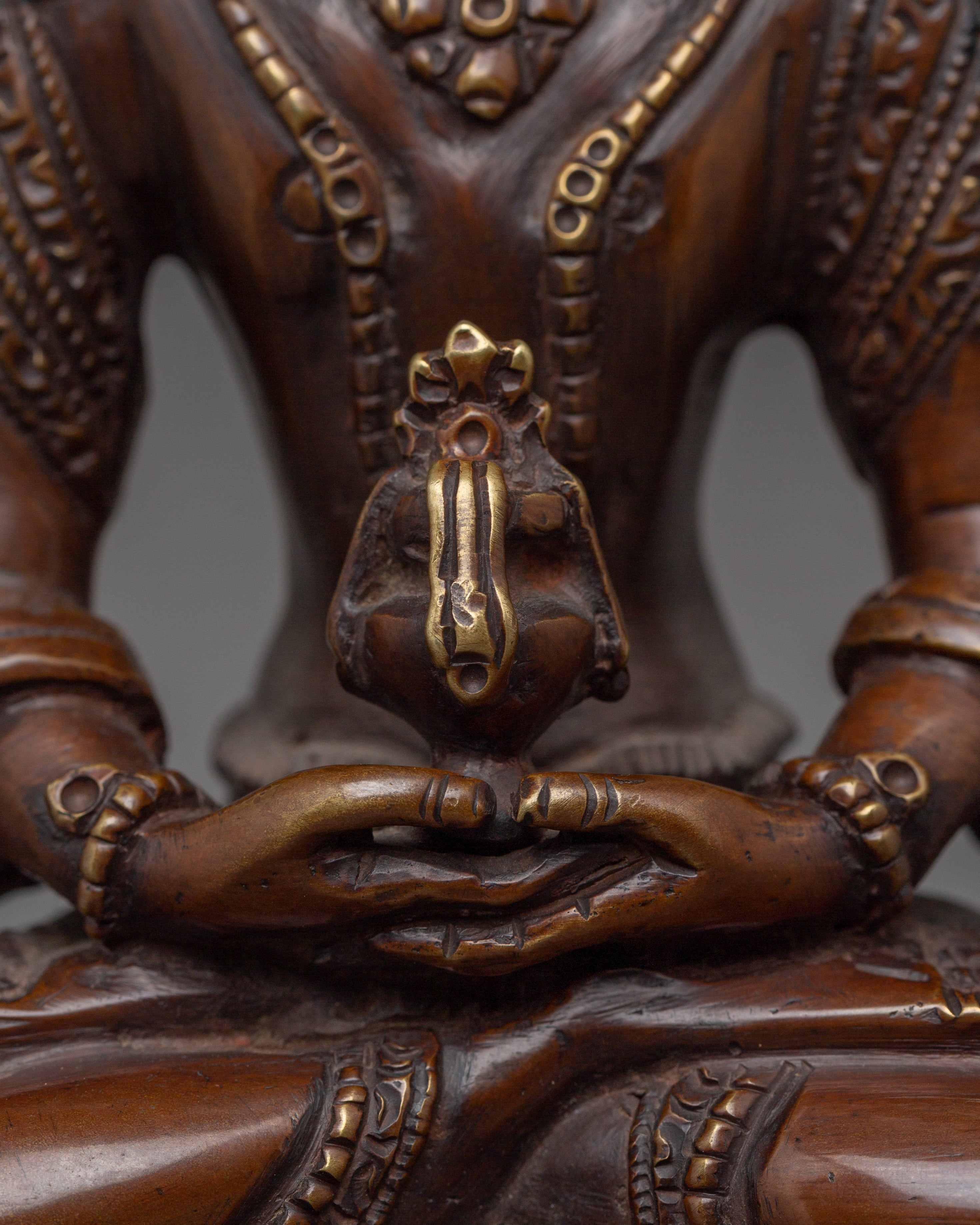 Traditional Amitayus Buddha Sculpture | Symbol of Longevity & Peace