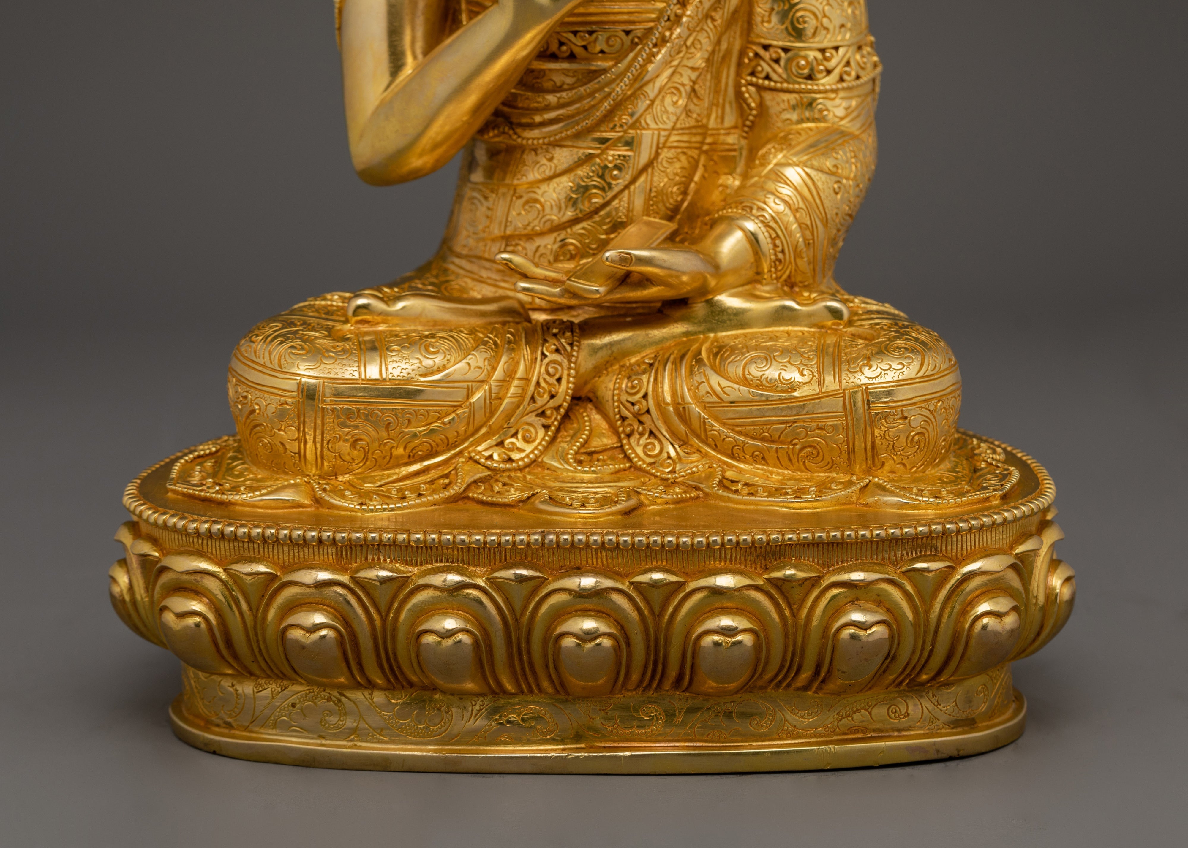 Tsong Khapa Set With His Deciples Life and Teachings | Gyaltsab Je and Khedrup Je