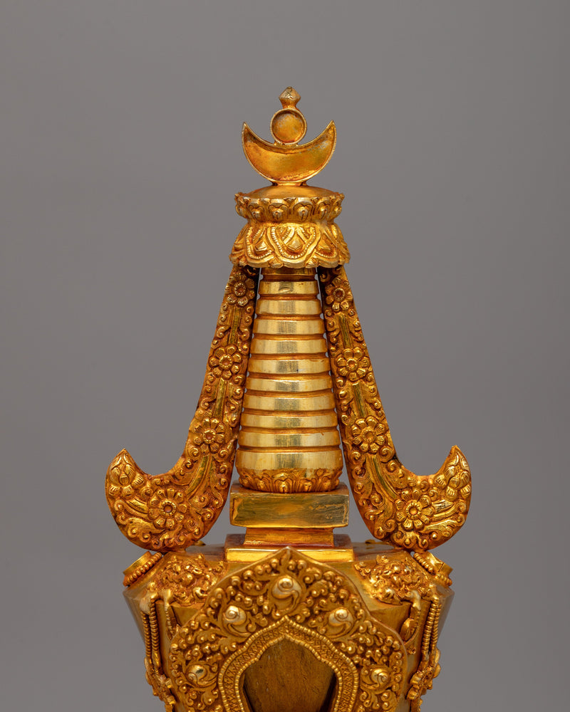 Tibetan Lotus Blossom Stupa | A Symbol of Enlightenment