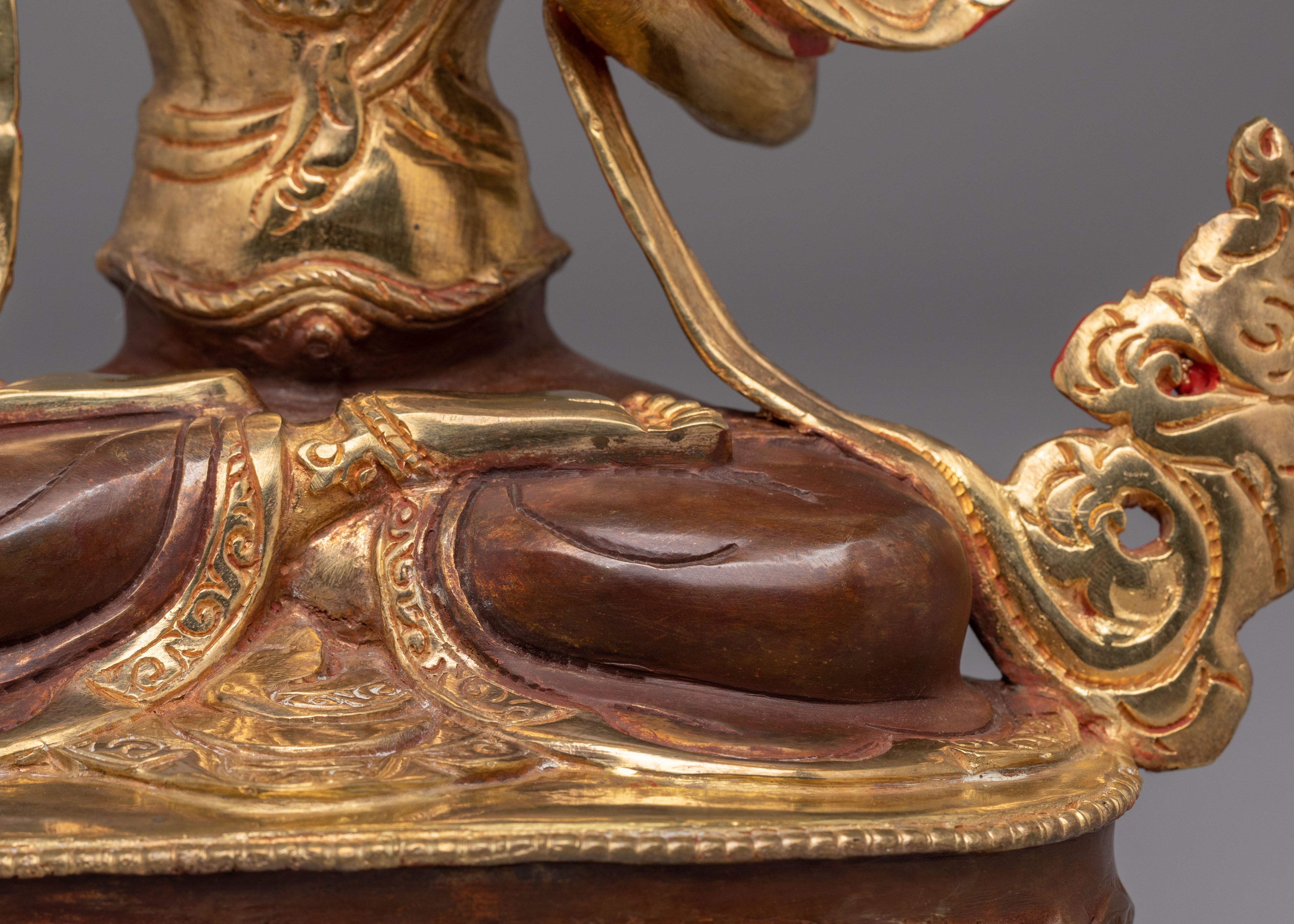 Tibetan Sacred Statue of Manjushri | One With Perfect Wisdom