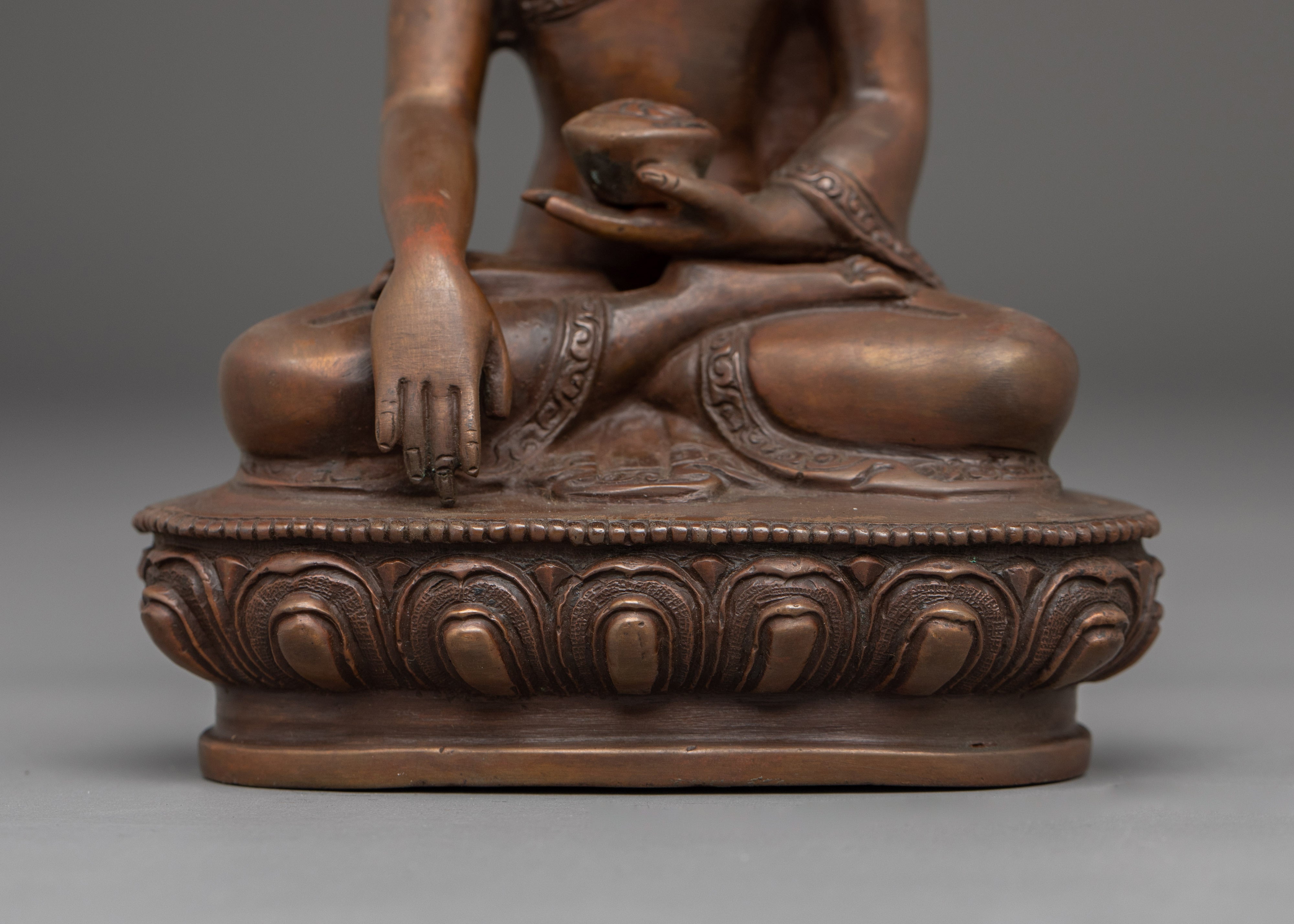 Tibetan Buddha Shakyamuni Figurine | Historical Buddha