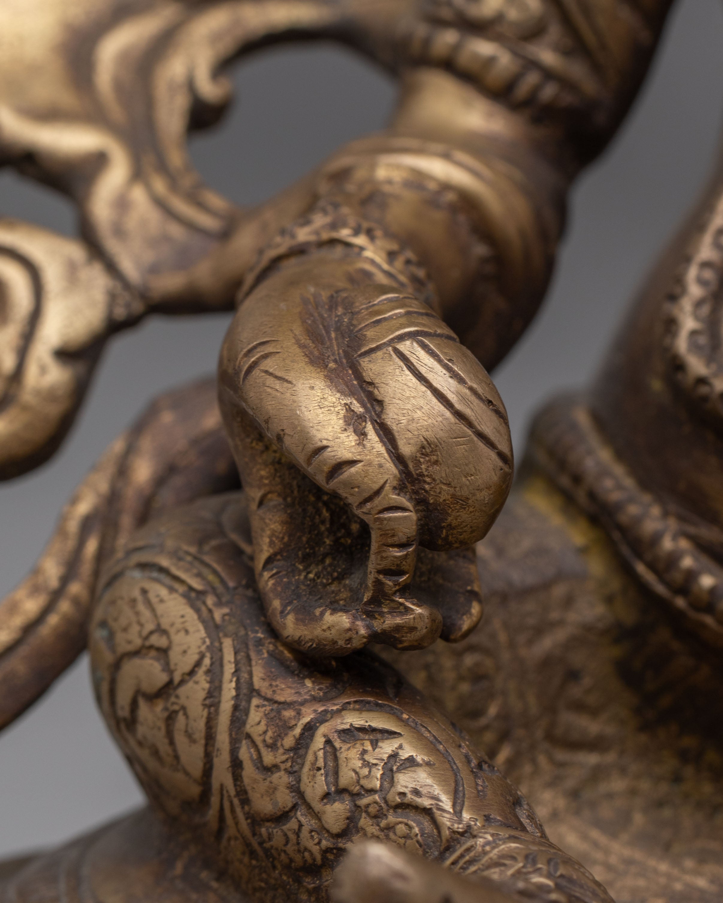 Handcrafted Dzambhala Statue of Wealth | Blessings of Wealth and Generosity