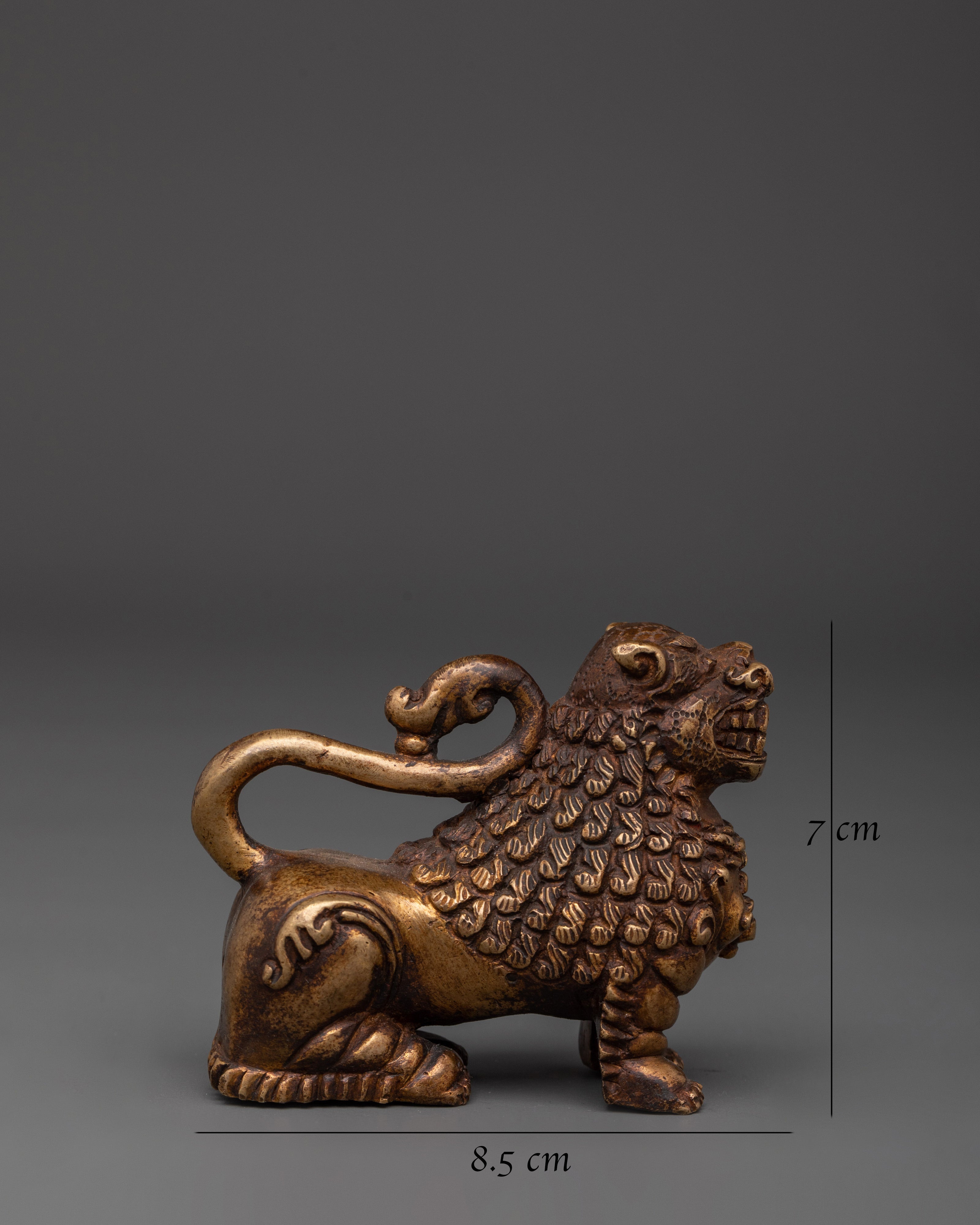 Sacred Guardian Lion Statue Set Spiritual Protection