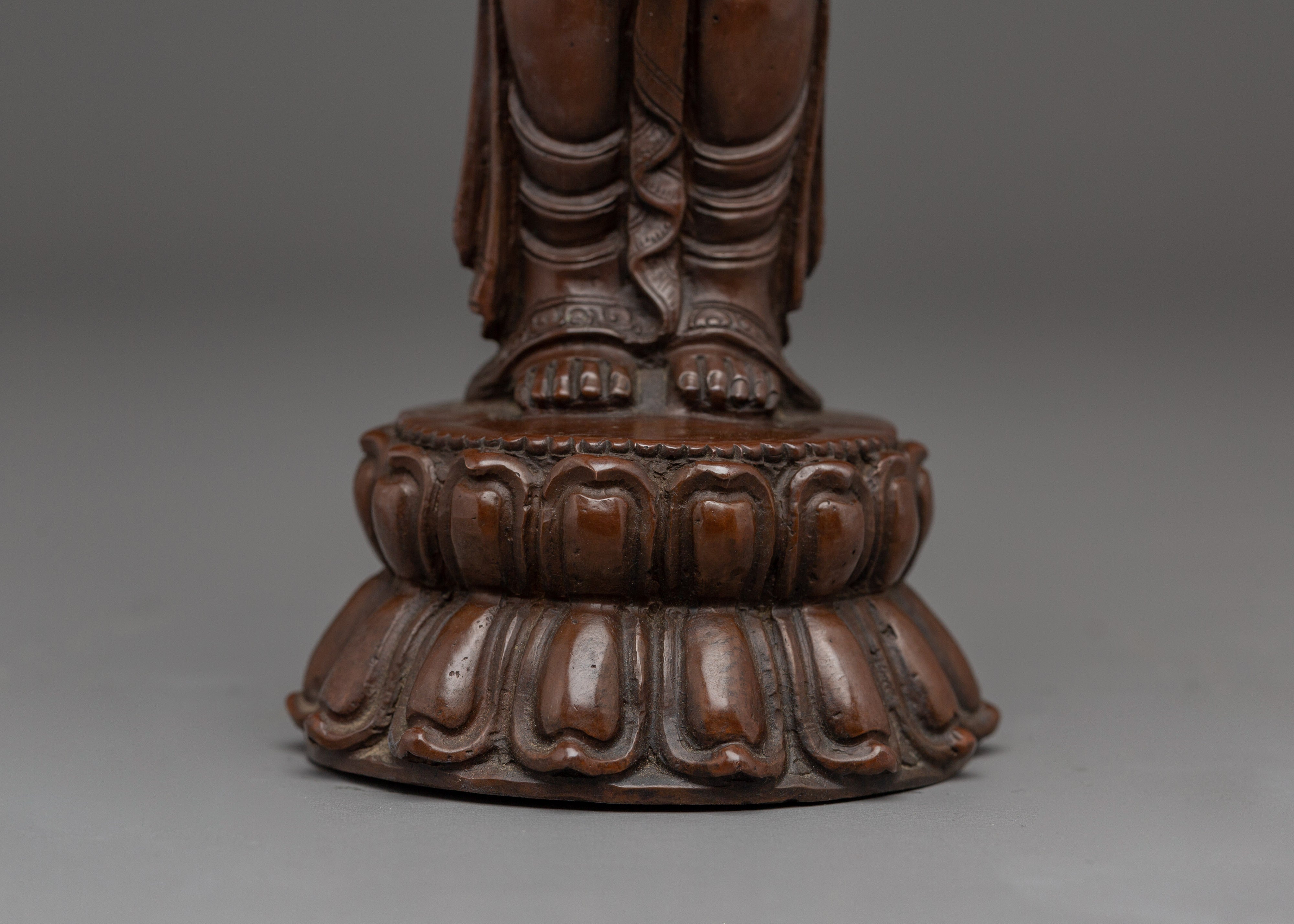 Handcrafted Little Buddha Statue | Meditation Sculpture for Home Altar