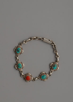 Tibetan Silver Chain Bracelet | Traditional Handmade Jewelry,