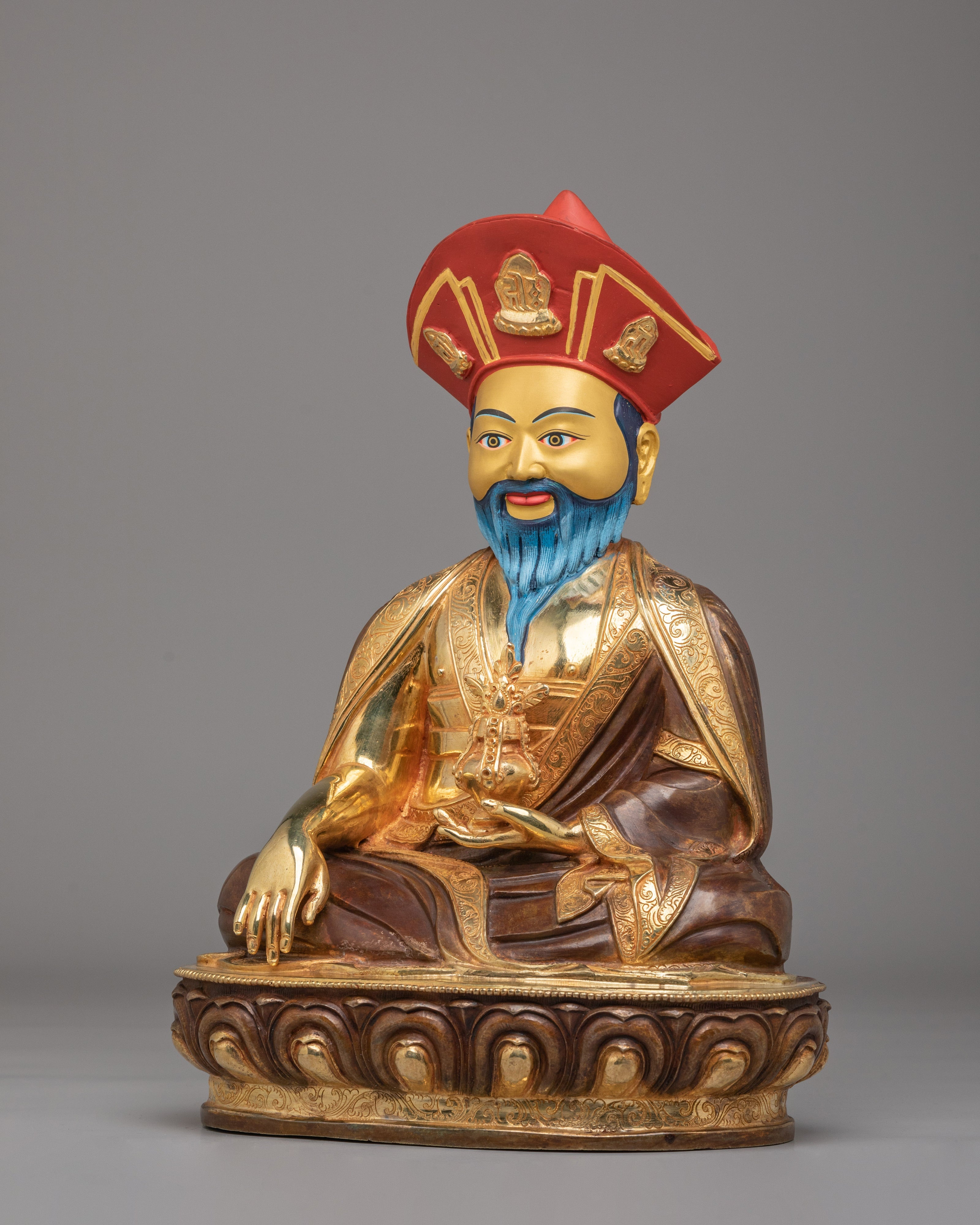 Guru Shapdum Statue: The Buddhist Master | Symbol of Wisdom and Compassion