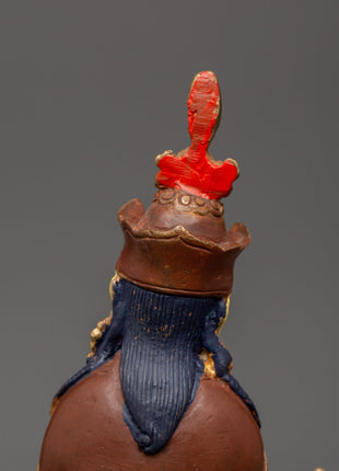 Tibetan Copper Padmasambhava Figure | Spiritual Power &amp; Protection