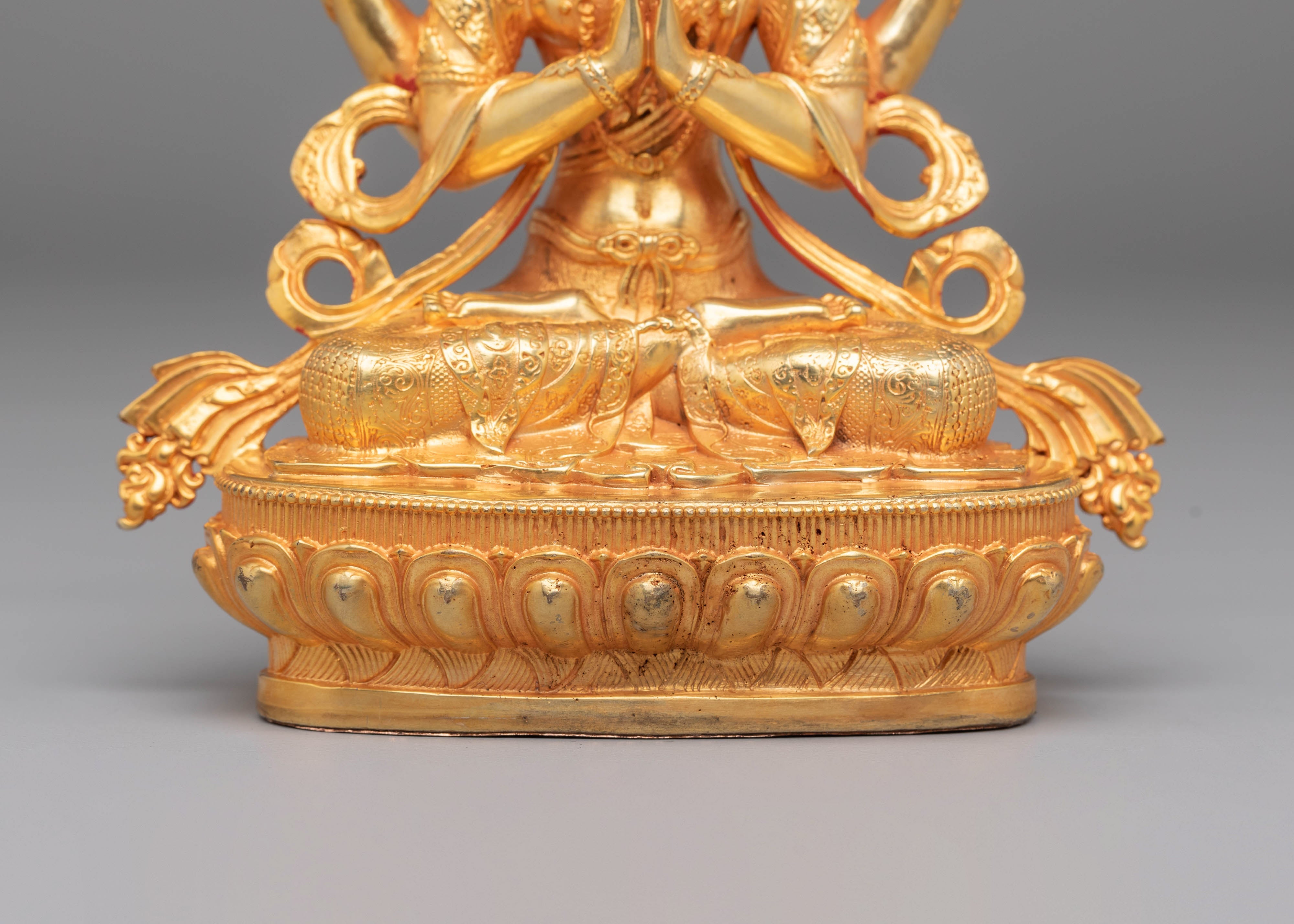 Buddhist Chenrezig Compassion Statue | Tibetan Avalokiteshvara Deity