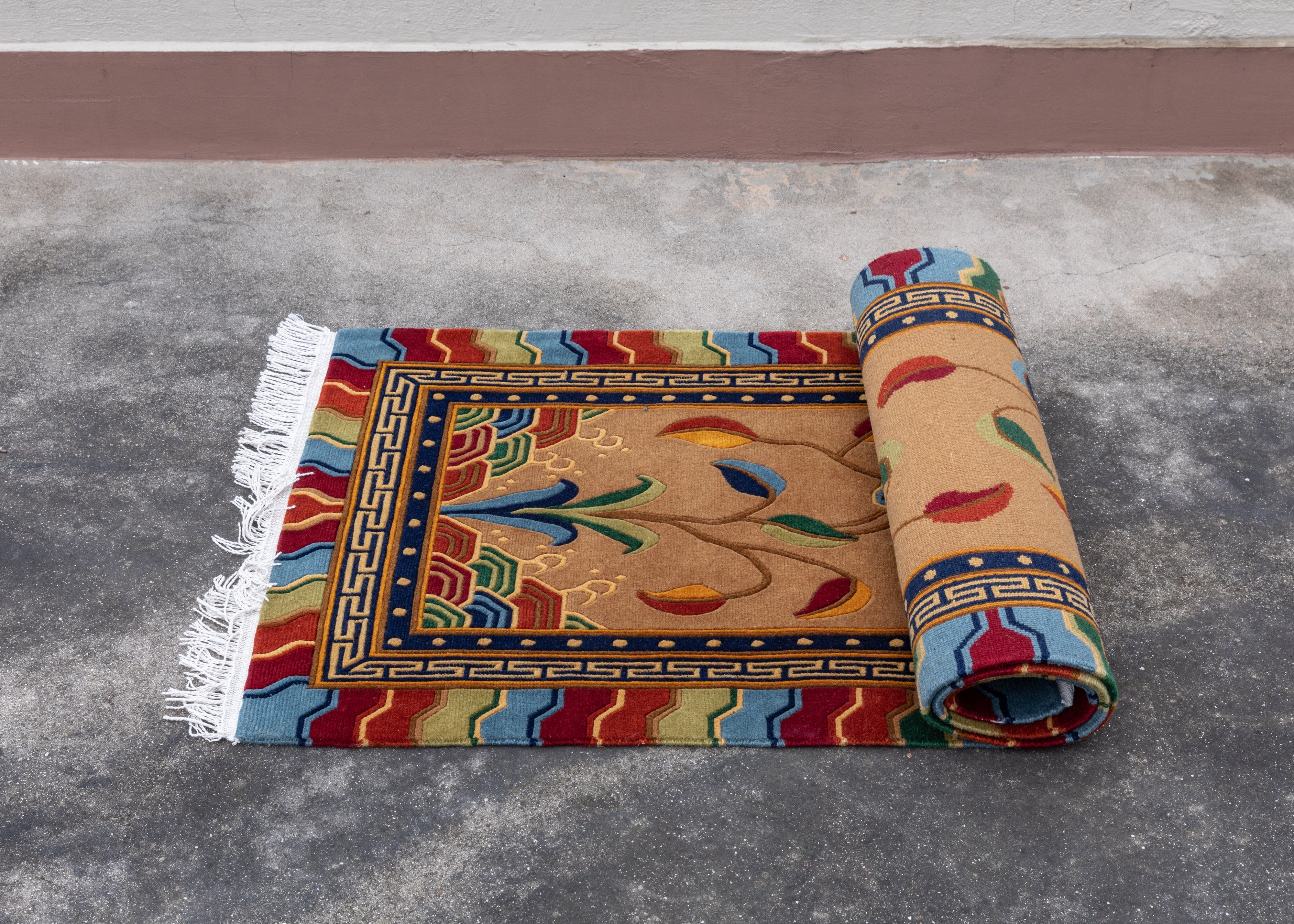 Tibetan Wool Carpet | Handwoven Himalayan Carpet