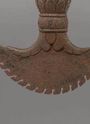 Handcarved Kartika Knife for Shrine| A Sacred Vajrayana Ceremonial Tool