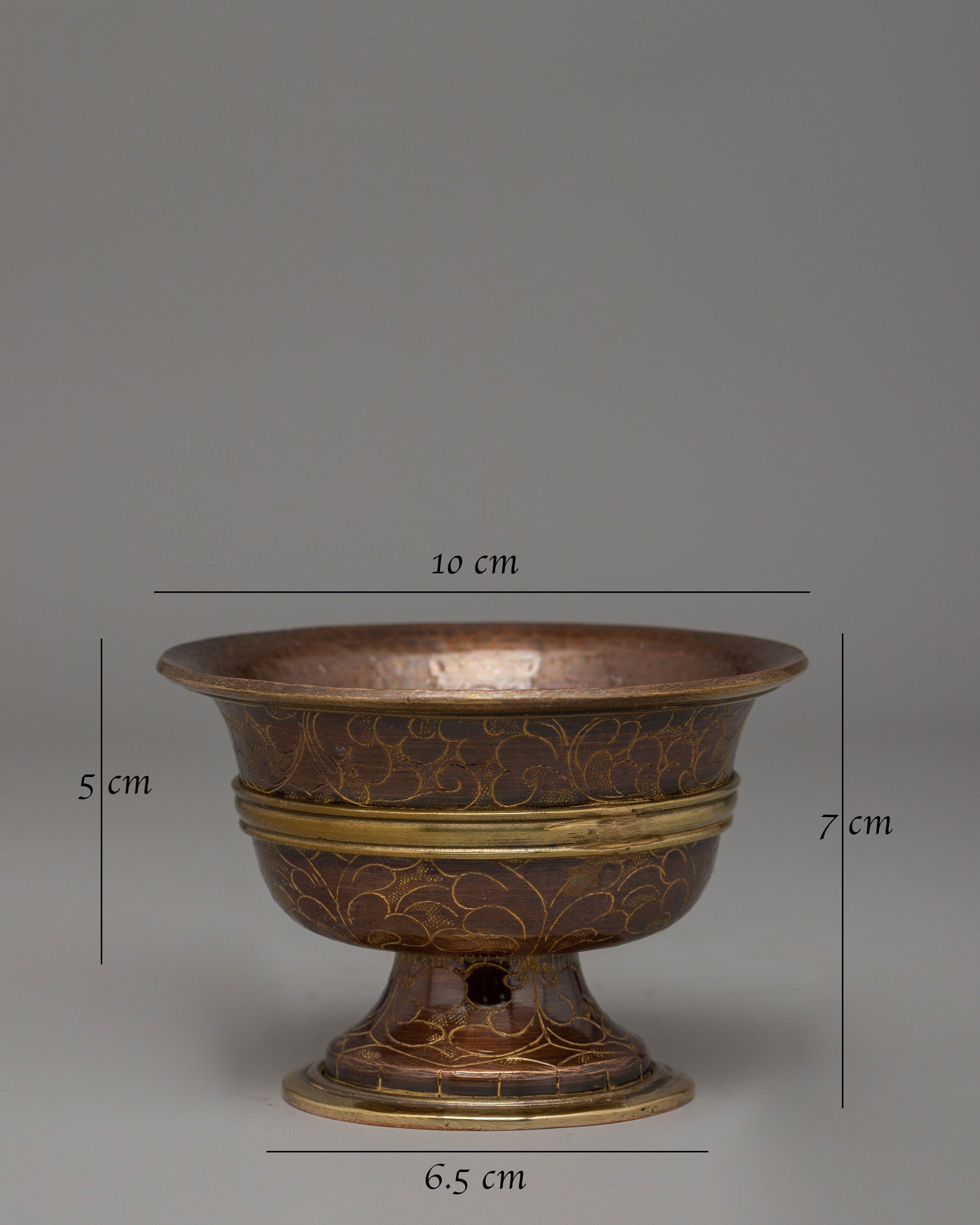 Tibetan Offering Water Bowl Set | Altar, Meditation & Sacred Ritual Offerings