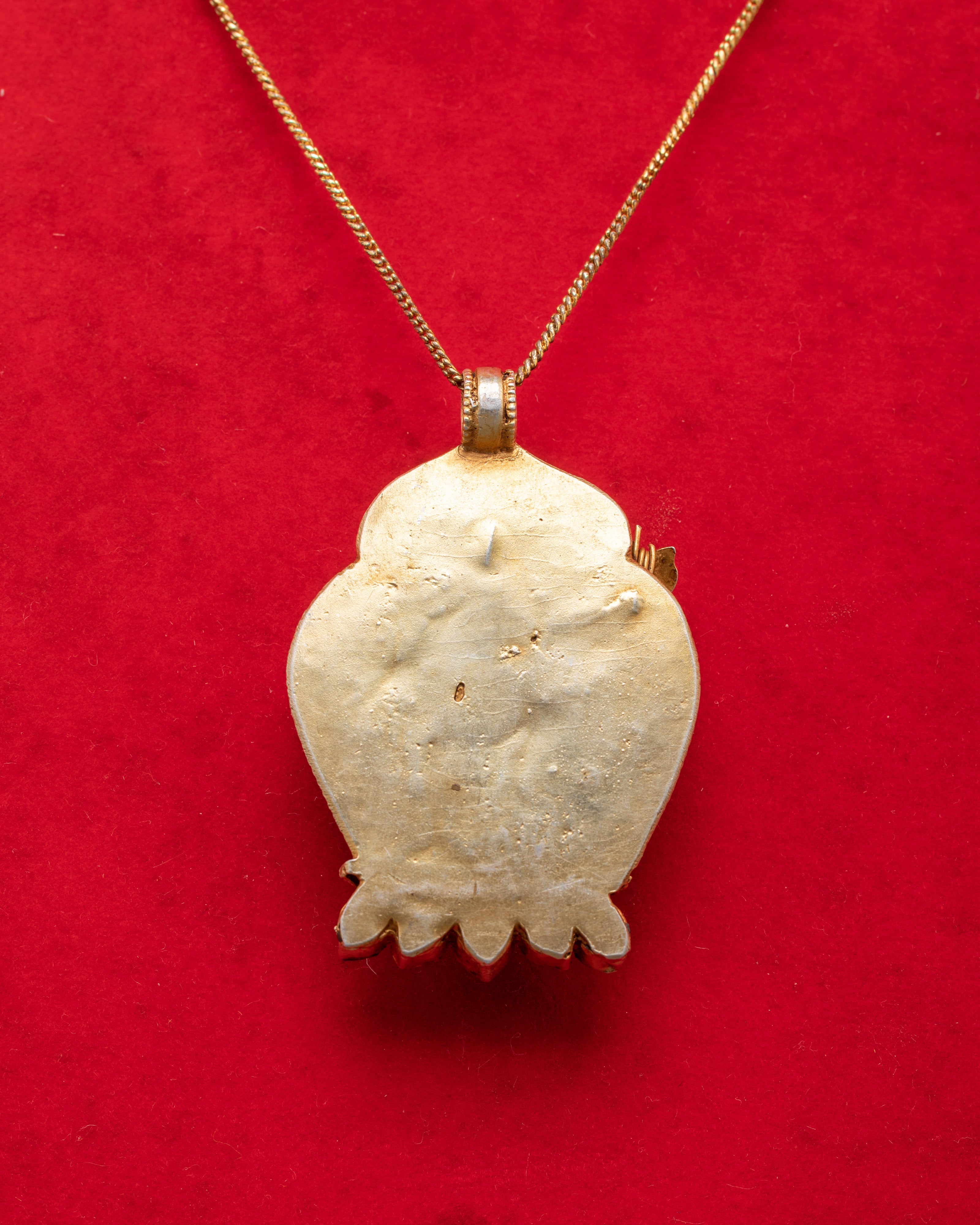 Tibetan Vajravarahi Dakini Pendant | Buddhist Feminine Wisdom Jewelry