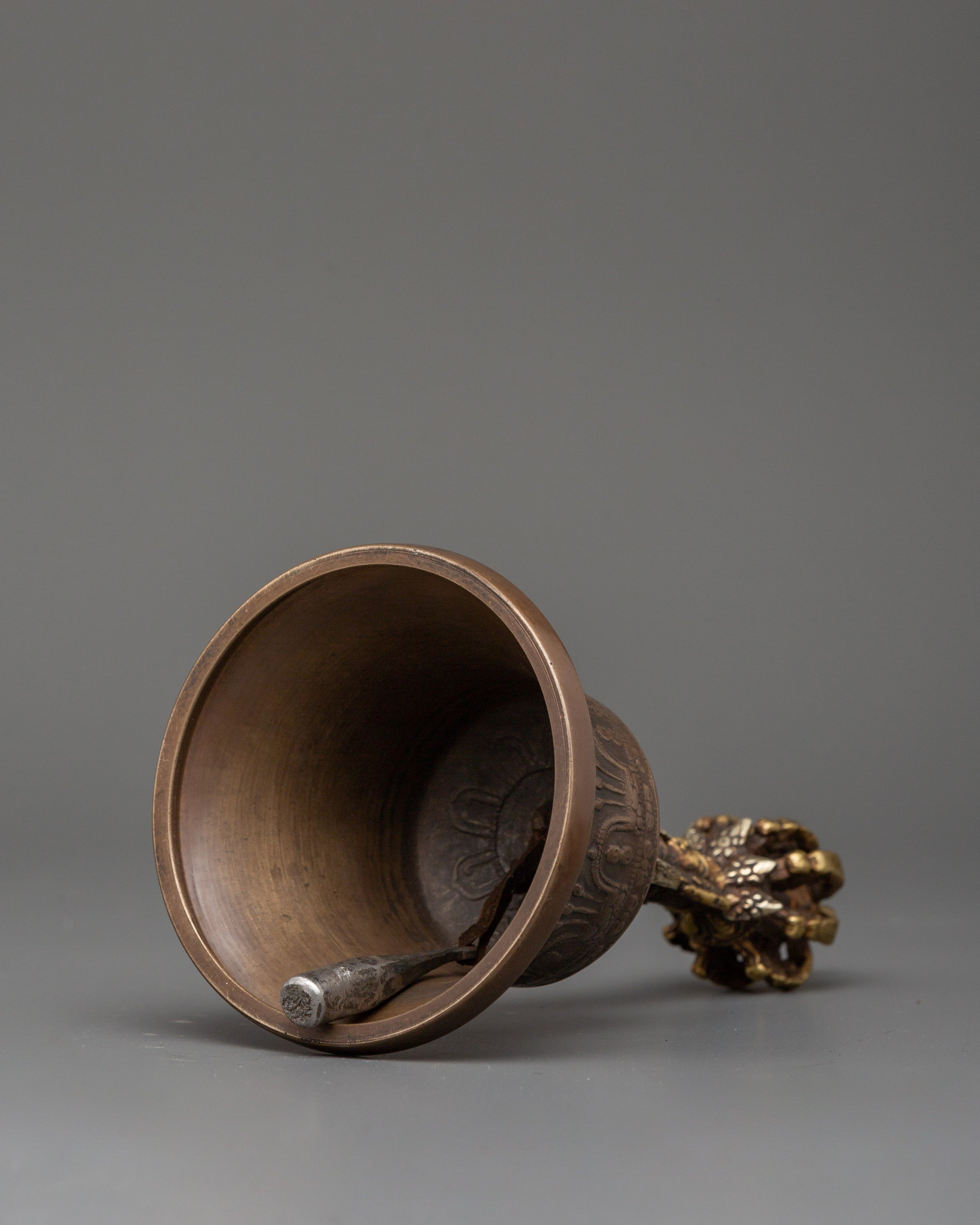 Bell and Vajra Buddhist Ritual Item | Sacred Addition to Spiritual Artifact Collections