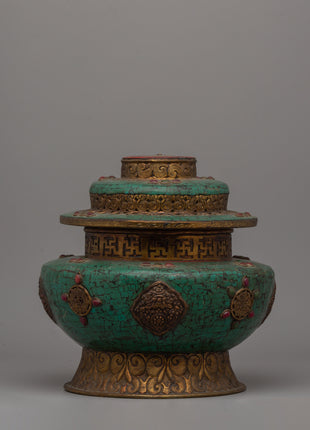 Handmade Tibetan Rice Pot
