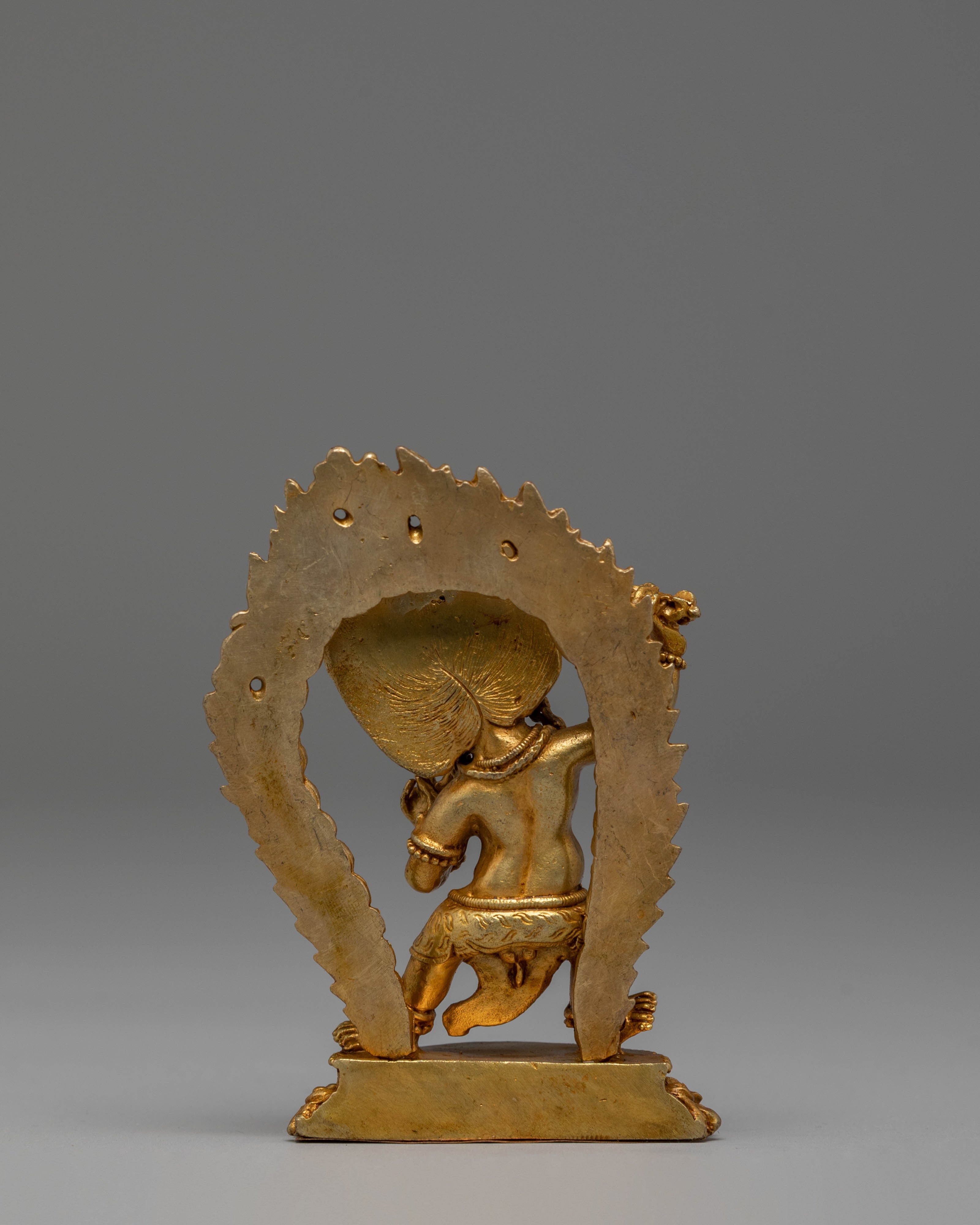 Wrathful Bodhisattva Vajrapani Sculpture | Powerful Buddha for Protection