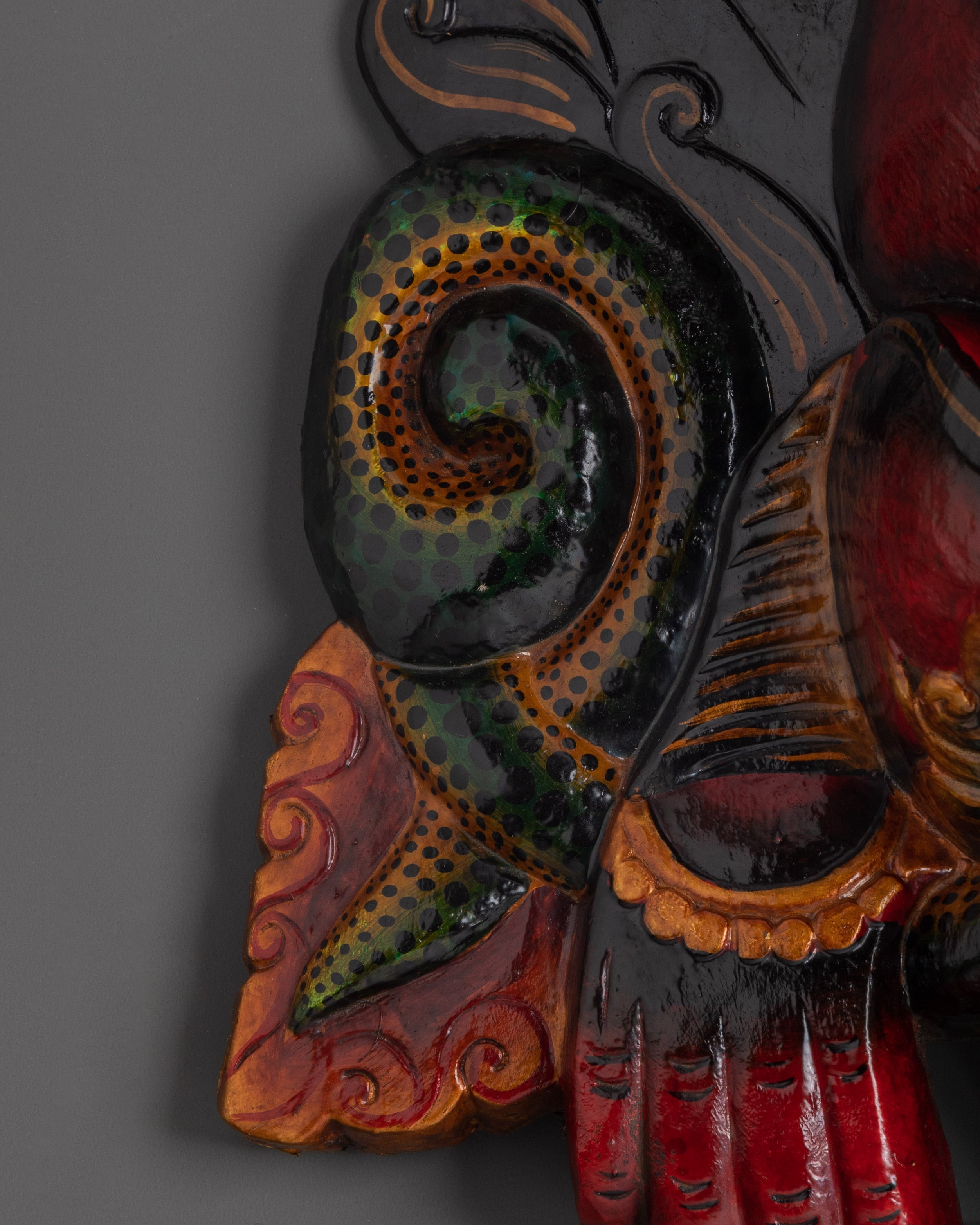Handcrafted Traditional Mask | Sacred Art Piece