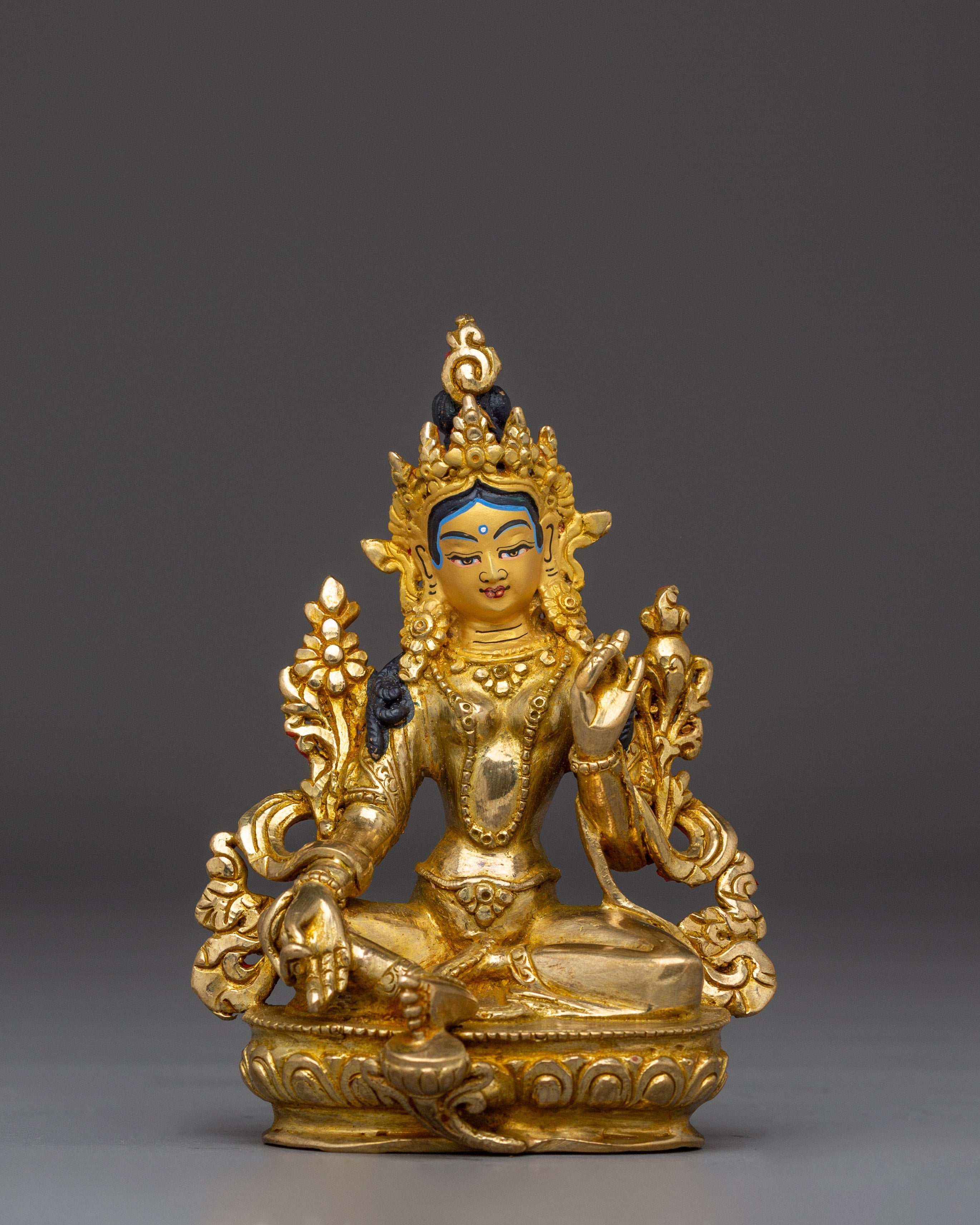 Tibetan Sacred Feminine Artwork of Green Tara | Bodhisattva of Compassion