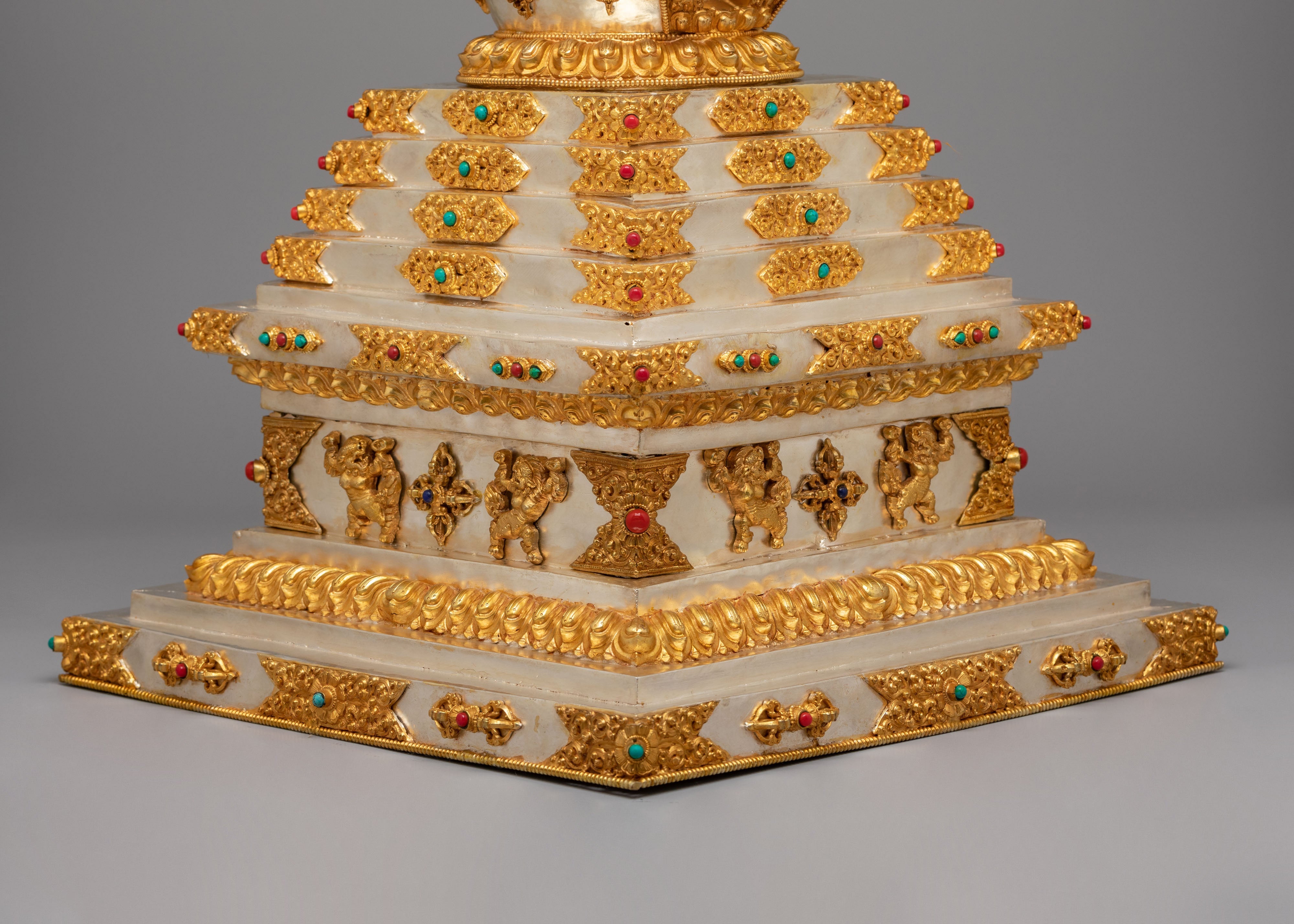 Tibetan Enlightenment Jangchub Stupa | Symbolizing Spiritual Awakening
