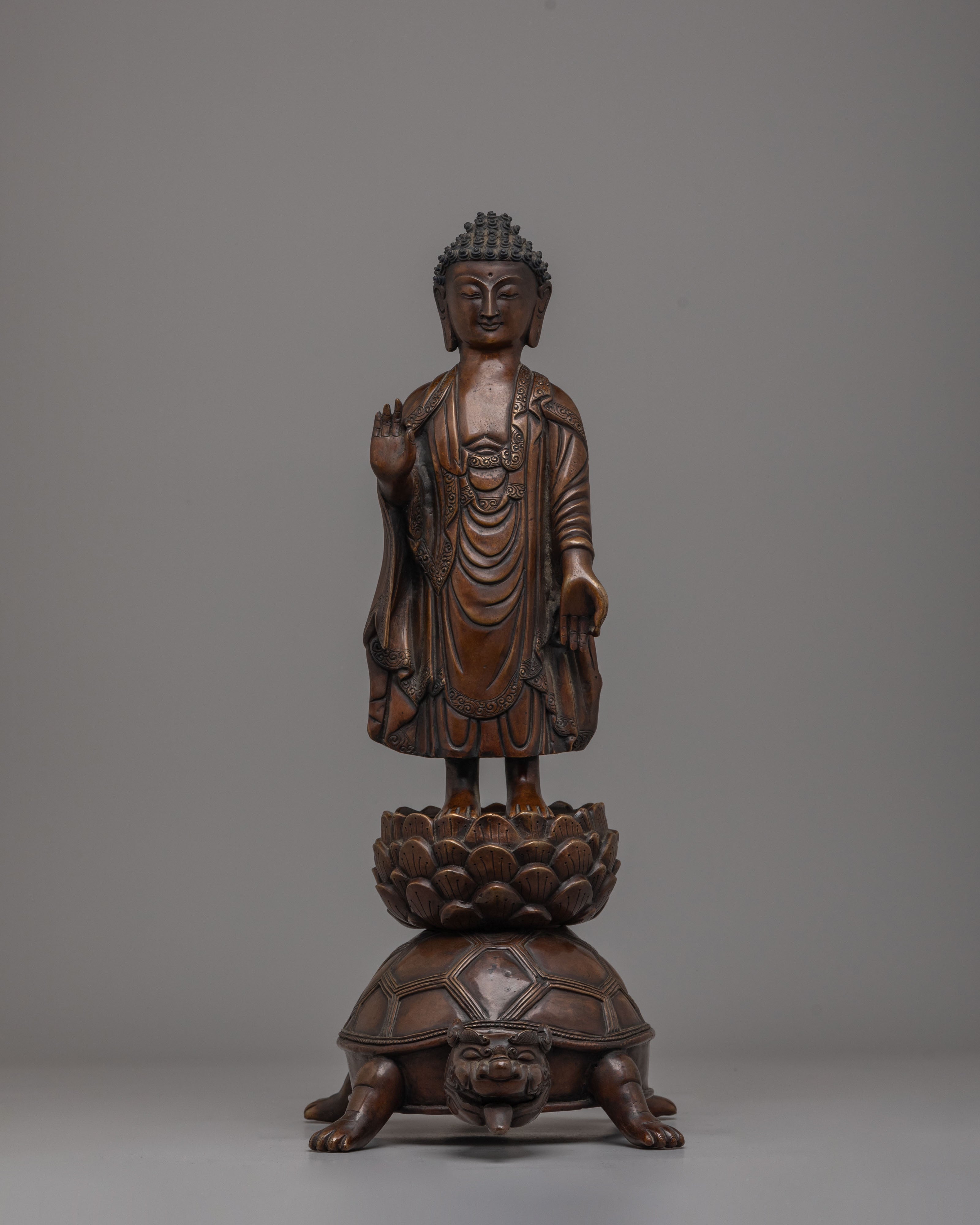 Tibetan Dipankara Buddha Statue | Statue for Home Altar and Meditation Space