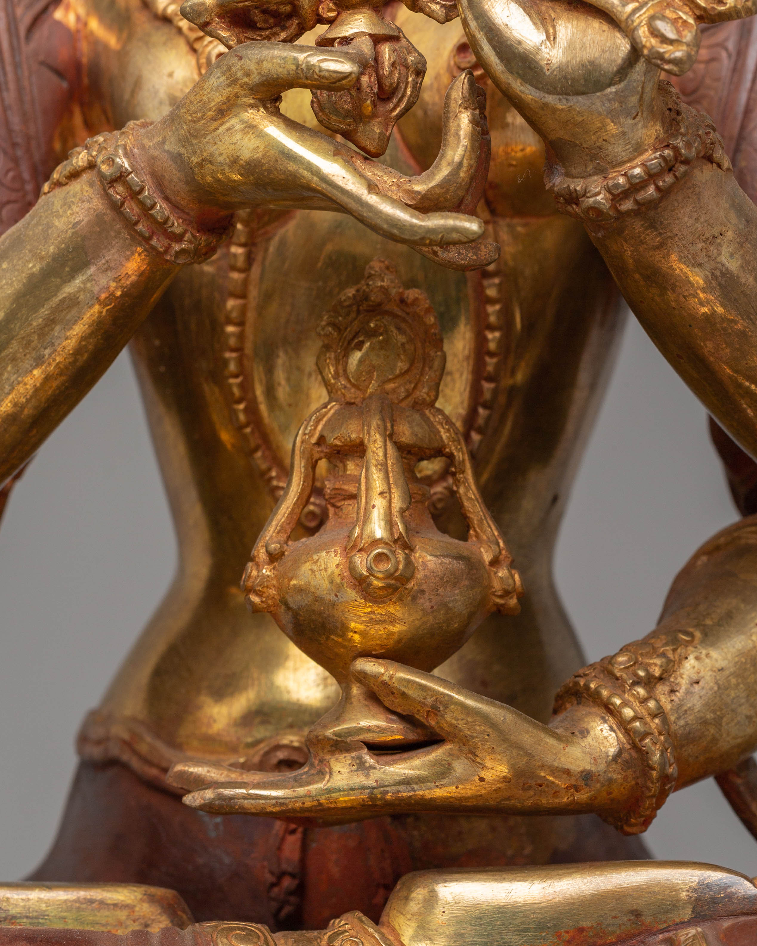 Handcrafted Namgyalma Copper Statue | Serene Dakini Figurine