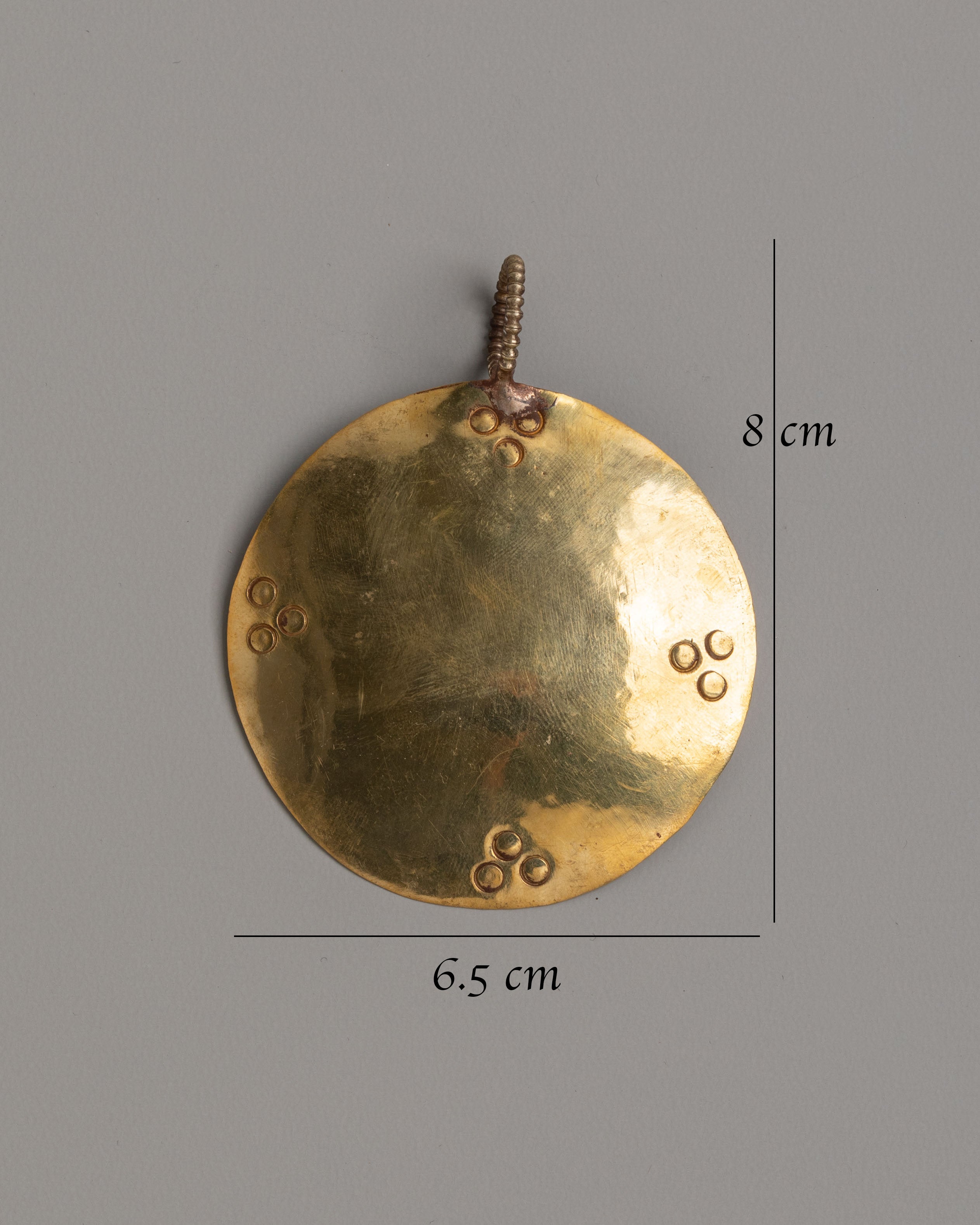 Sacred Tibetan Ritual Mirror | Tibetan Buddhist Melong
