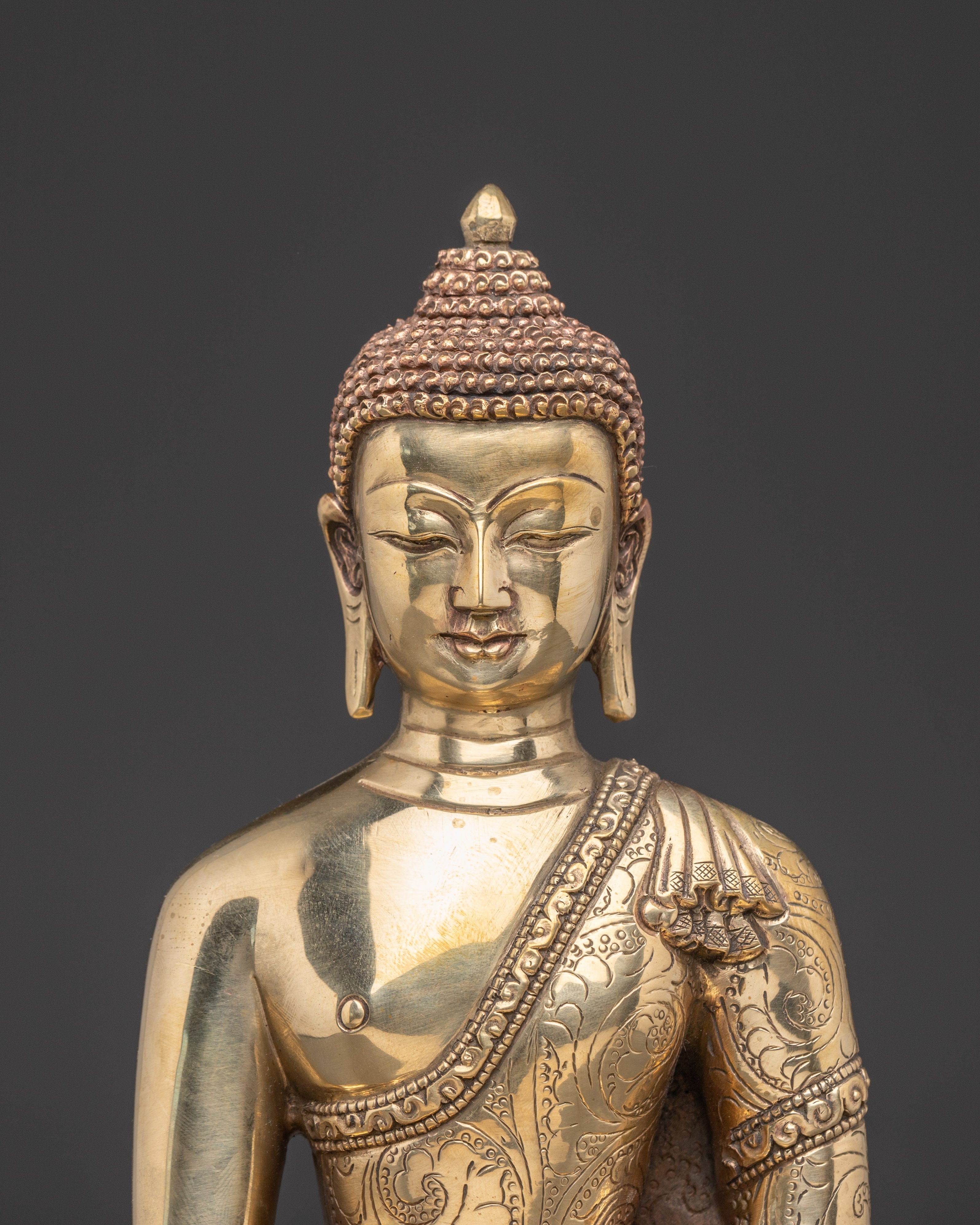 Peaceful Shakyamuni Buddha Statue | Symbol of Enlightenment and Wisdom