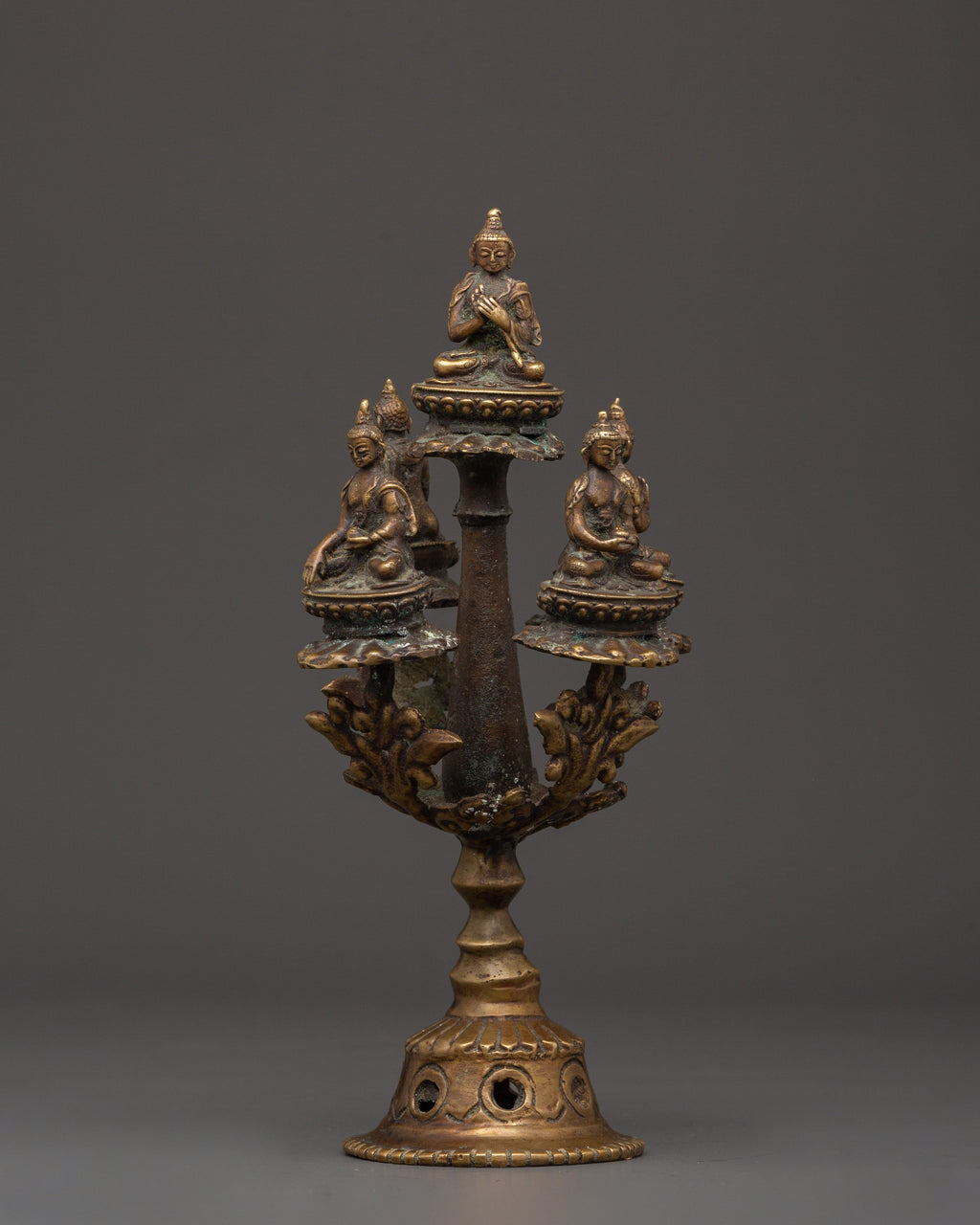 Buddha Ritual Object Pancha Buddha Ritual Object | Tibetan Five Dhyani Buddha Decor