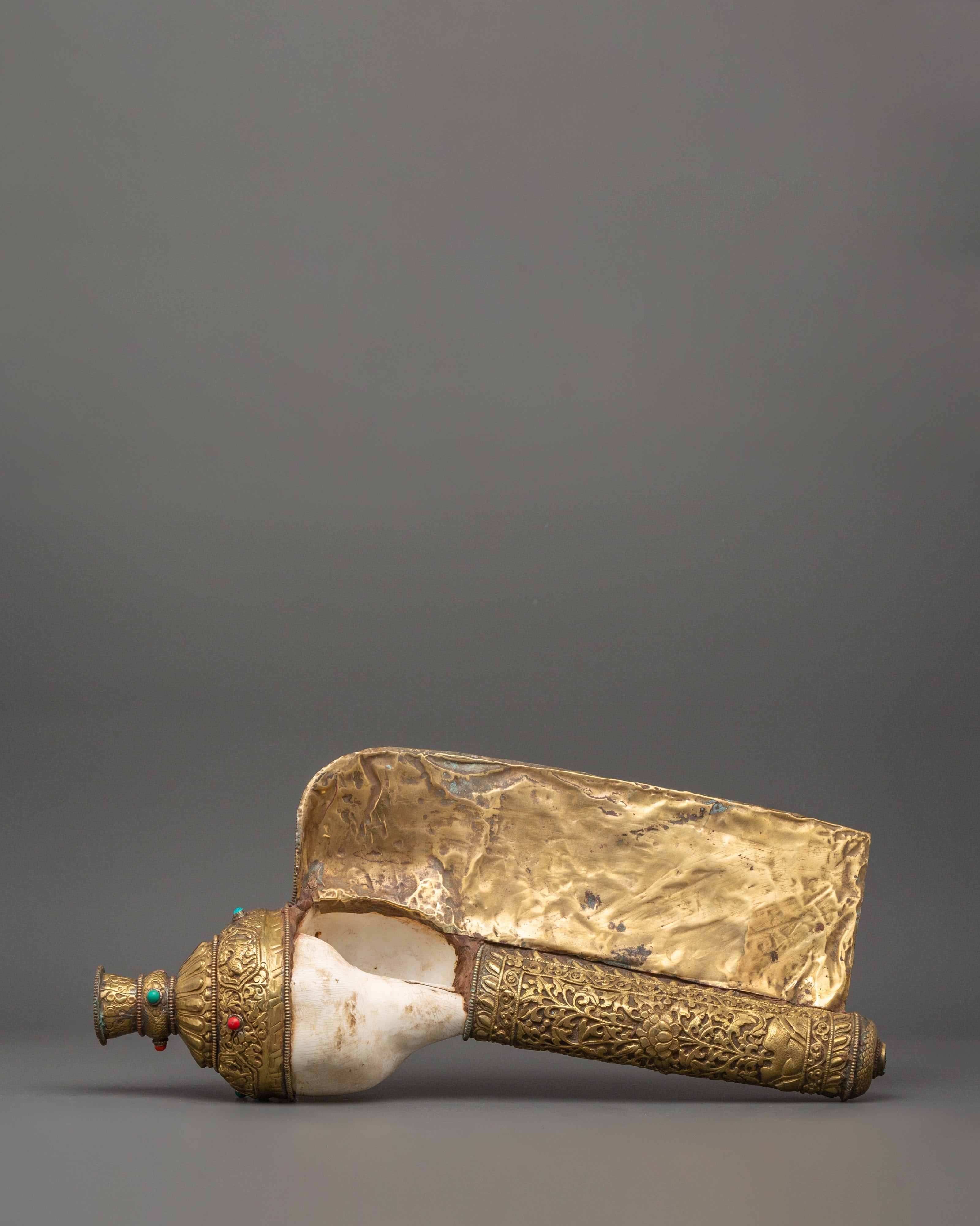 Traditional Ritual Conch | A Sacred Symbol of Dharma