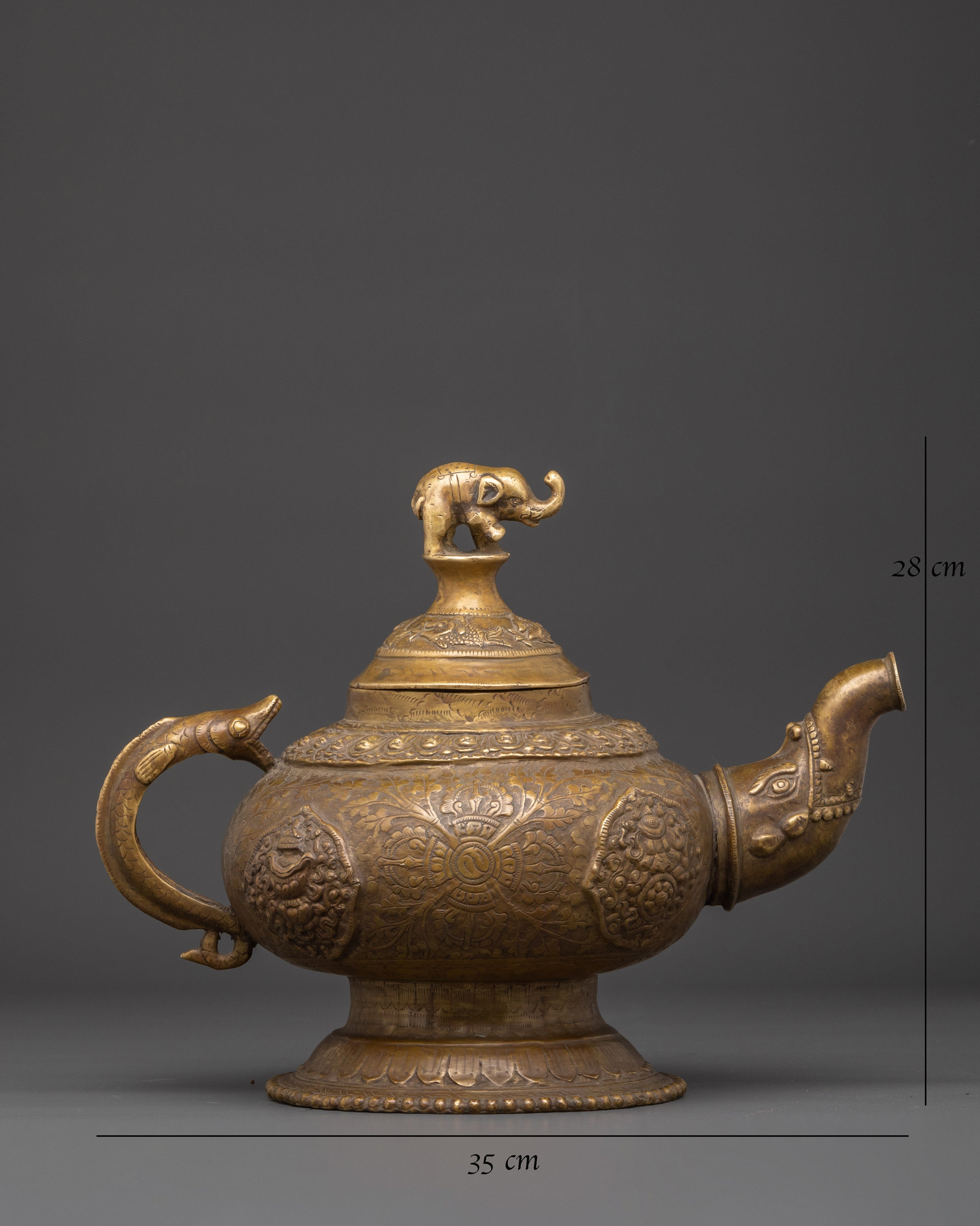 Traditional Tibetan Teapot | Tibetan Spiritual and Cultural Artifact