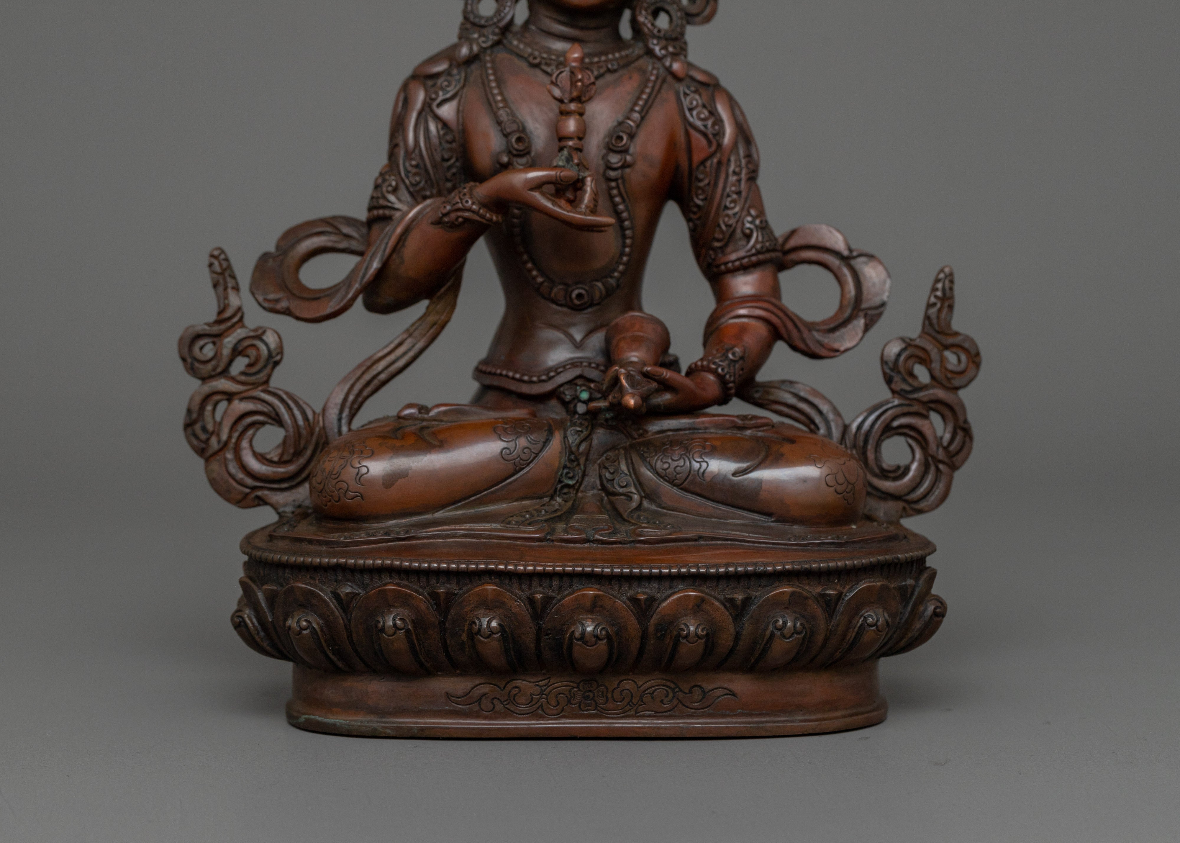 Tibetan Vajrasattva Idol Statue | Himalayan Spiritual Artwork