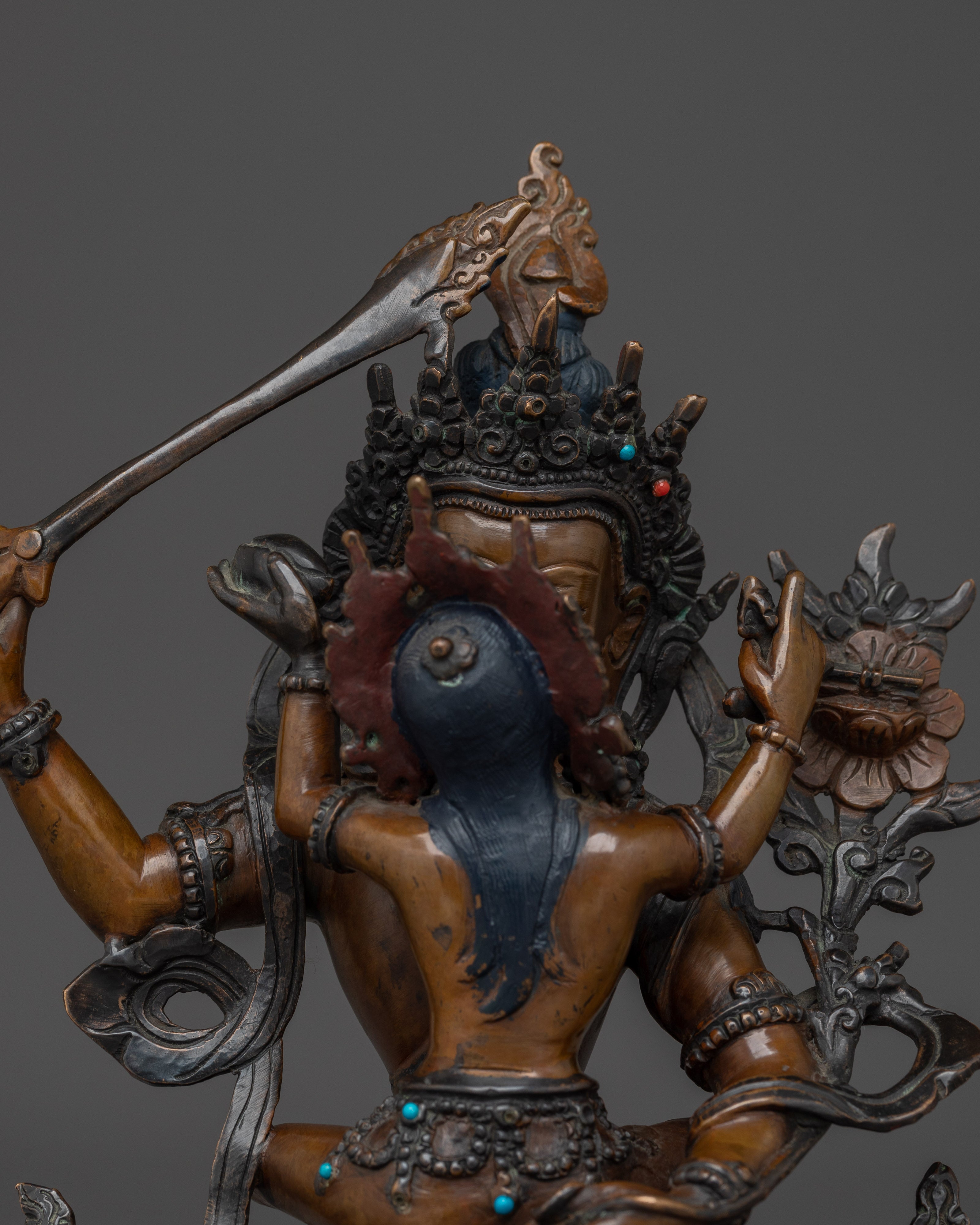 Manjushri with consort | Embodiment of Wisdom and Compassion