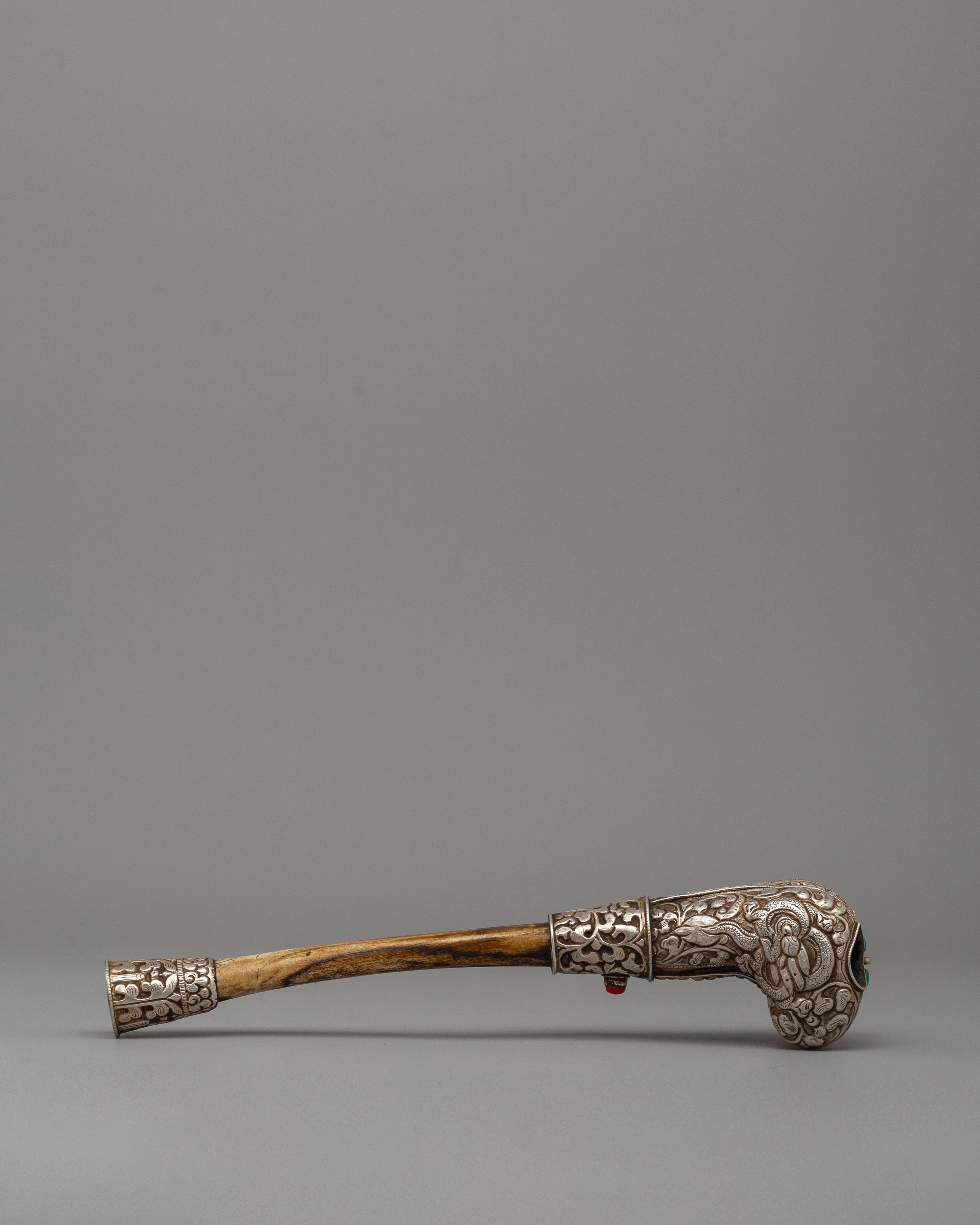 Handcarved Kangling Art | A Sacred Tibetan Ritual Trumpet