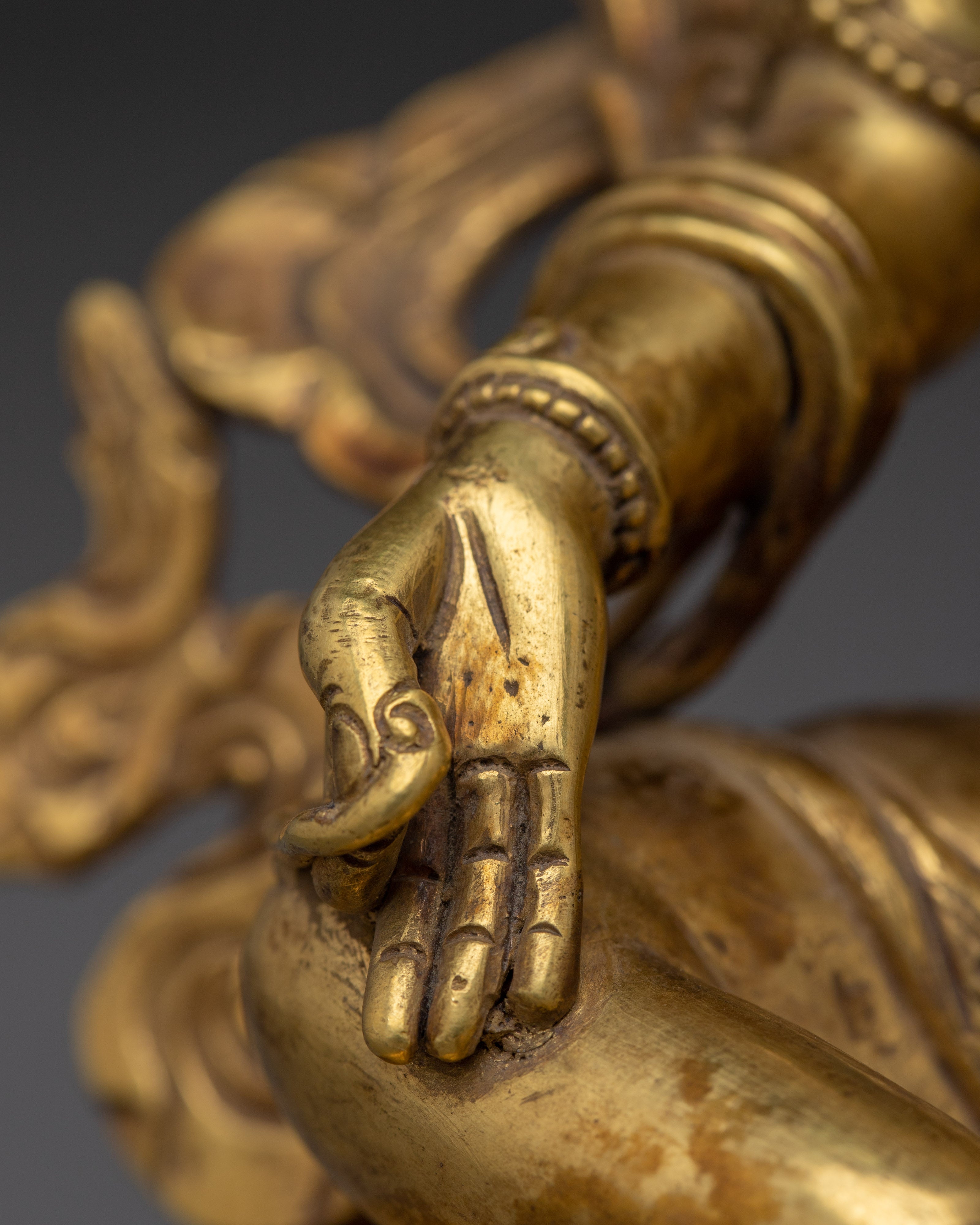 Handcrafted Swift Protector Green Tara Deity | Tibetan Goddess of Compassion