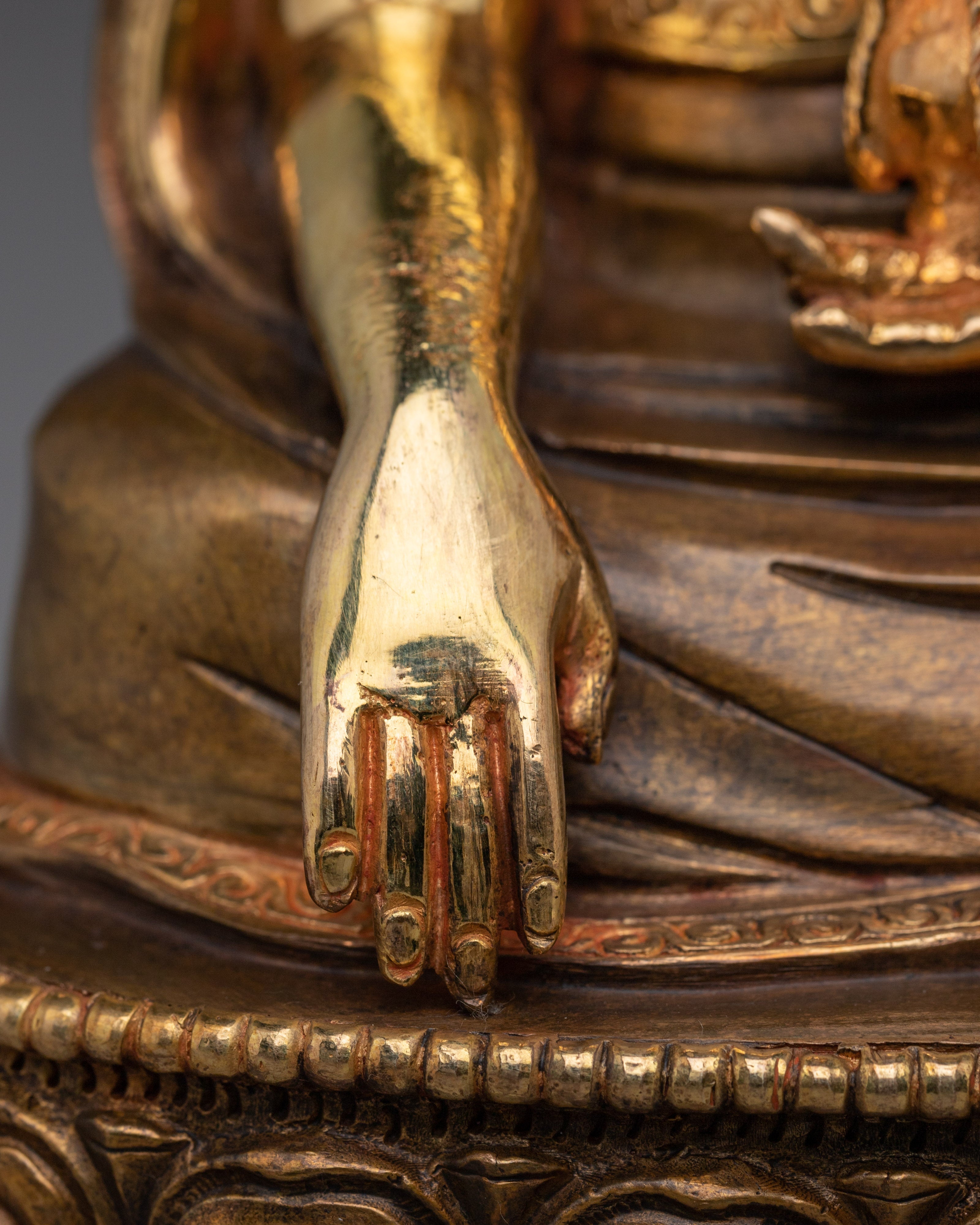 Vajrayana Master Guru Shapdum Sculpture | Tibetan Guru